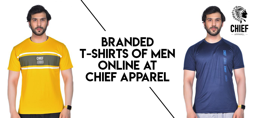 Branded T-Shirts of Men Online at Chief Apparel