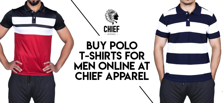 Buy Polo T-Shirts for Men Online at Chief Apparel