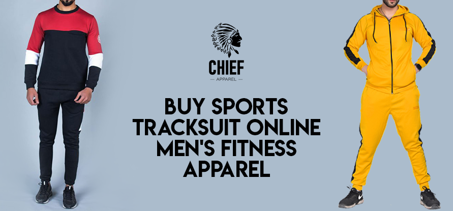 Buy Sports Tracksuit For Men Online - Men's Fitness Apparel