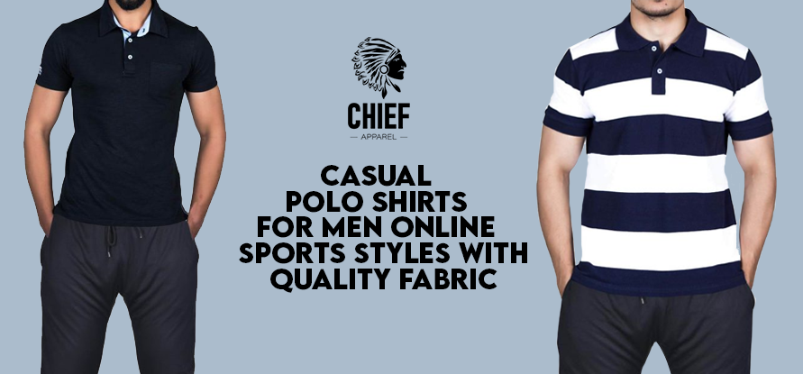 Casual Polo Shirts for Men Online - Sports Styles with Quality Fabric