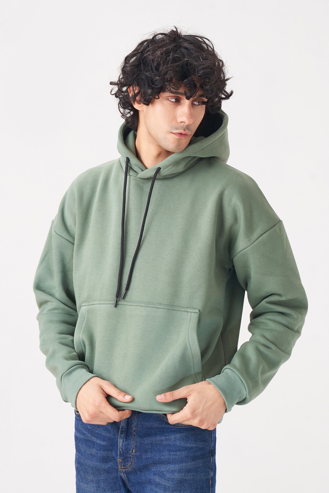 Versatile Green Hoodie for Everyday Wear