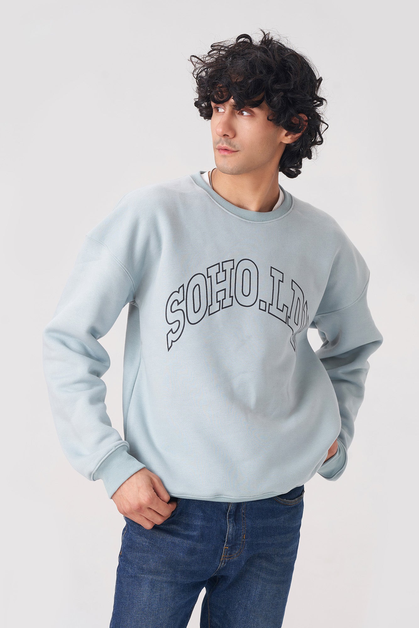 Light Green SOHO.LDN Sweatshirt for Men