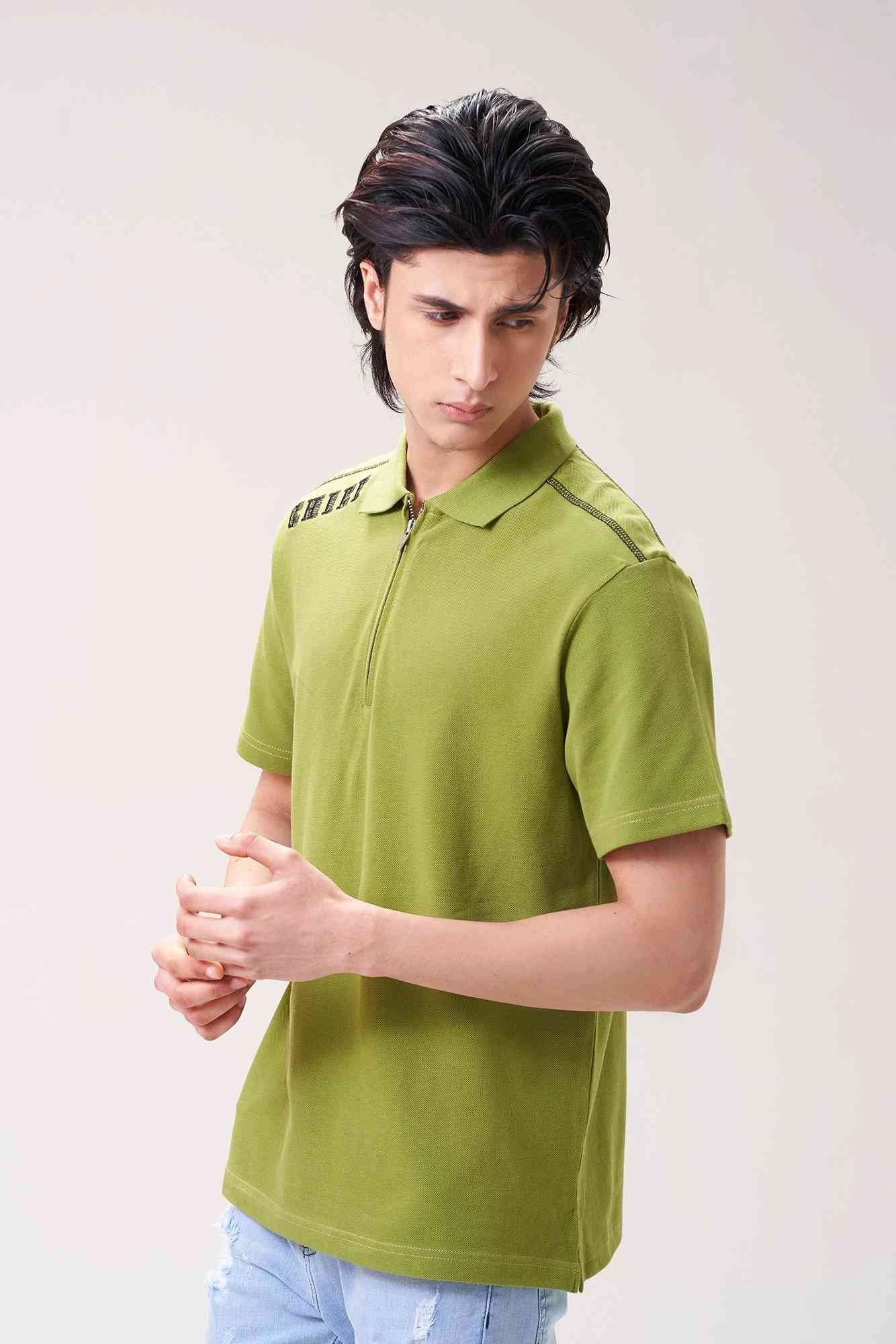 Chief Embroidered Polo Shirt for Men