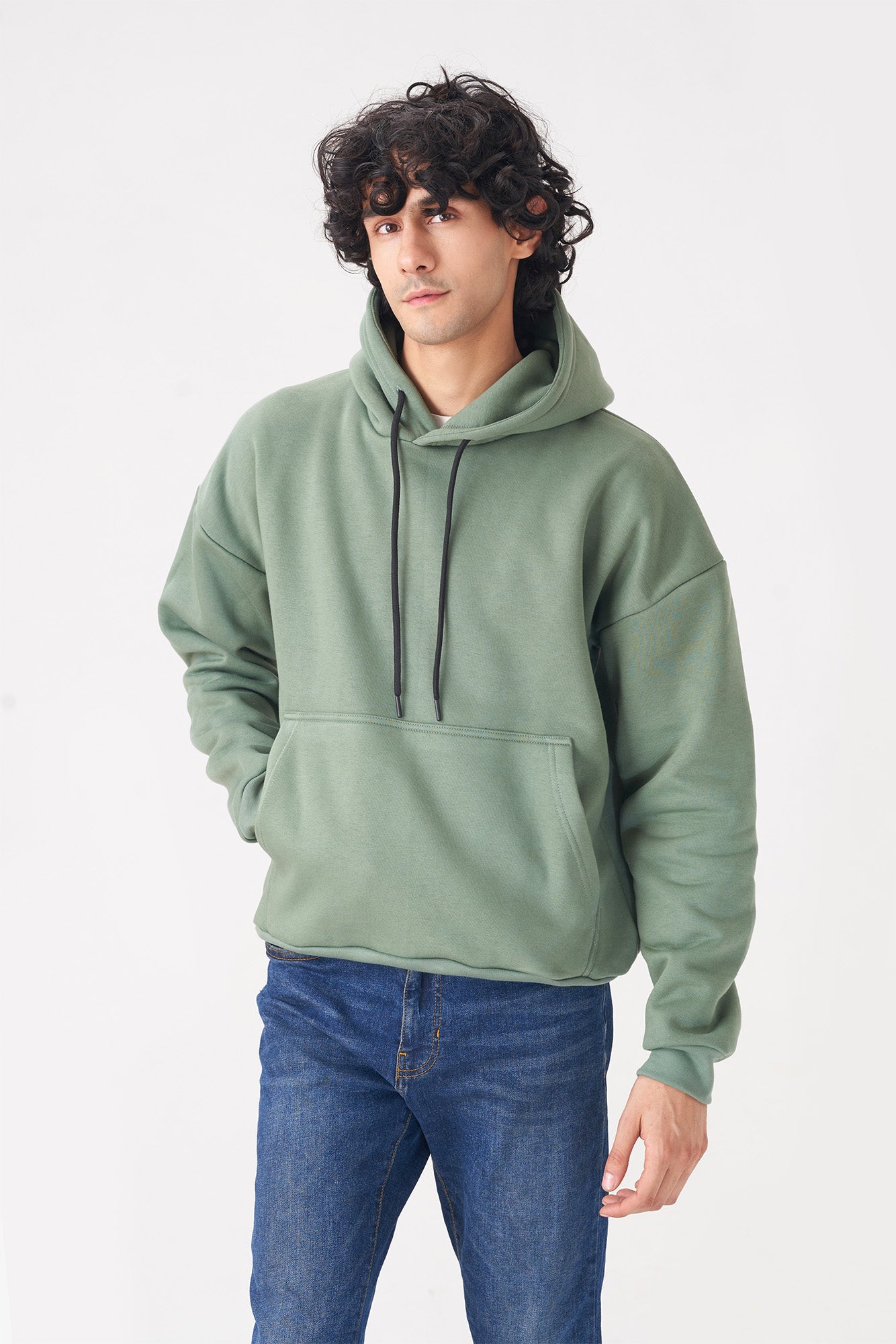 Versatile Green Hoodie for Everyday Wear