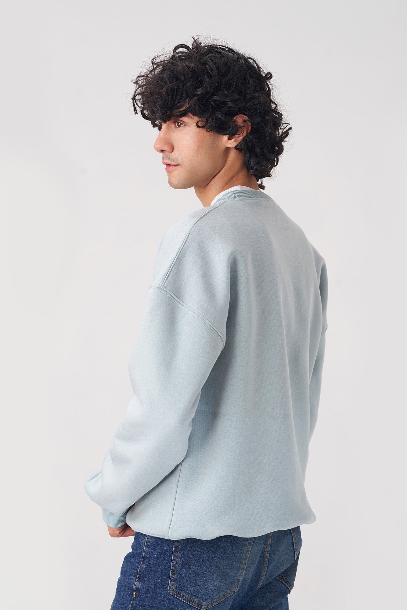 Light Blue SOHO.LDN Sweatshirt for Men