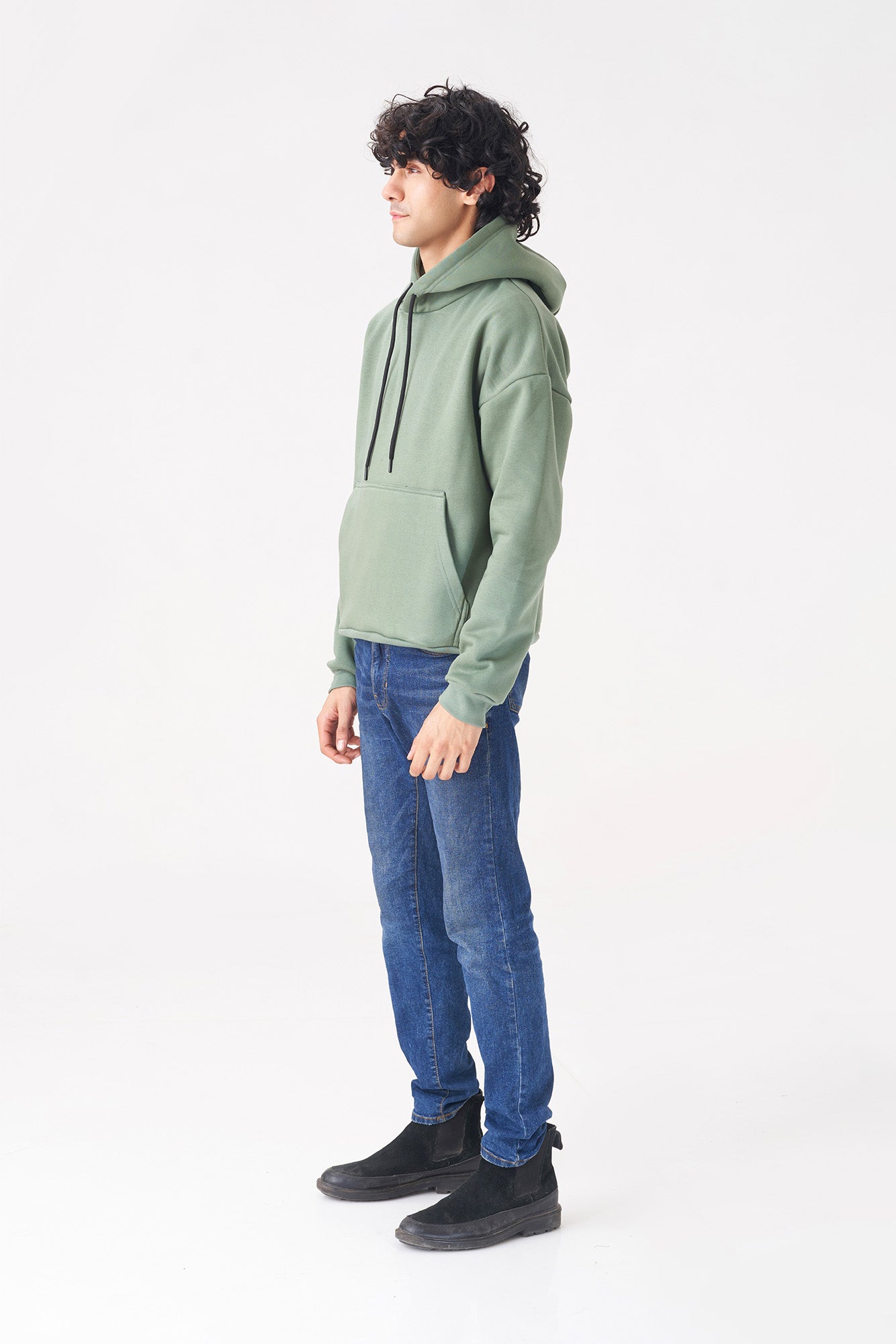 Versatile Green Hoodie for Everyday Wear