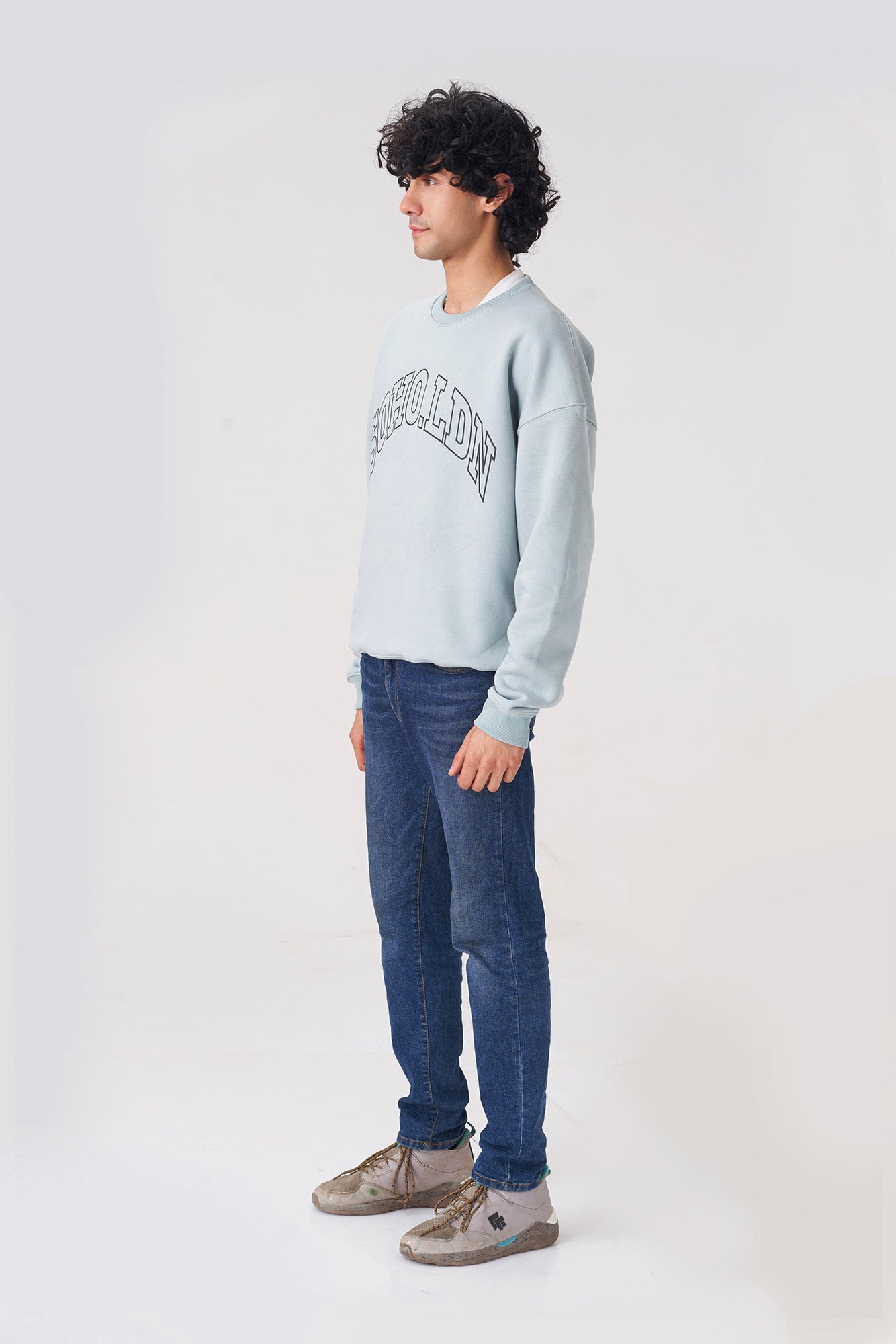 Light Blue SOHO.LDN Sweatshirt for Men