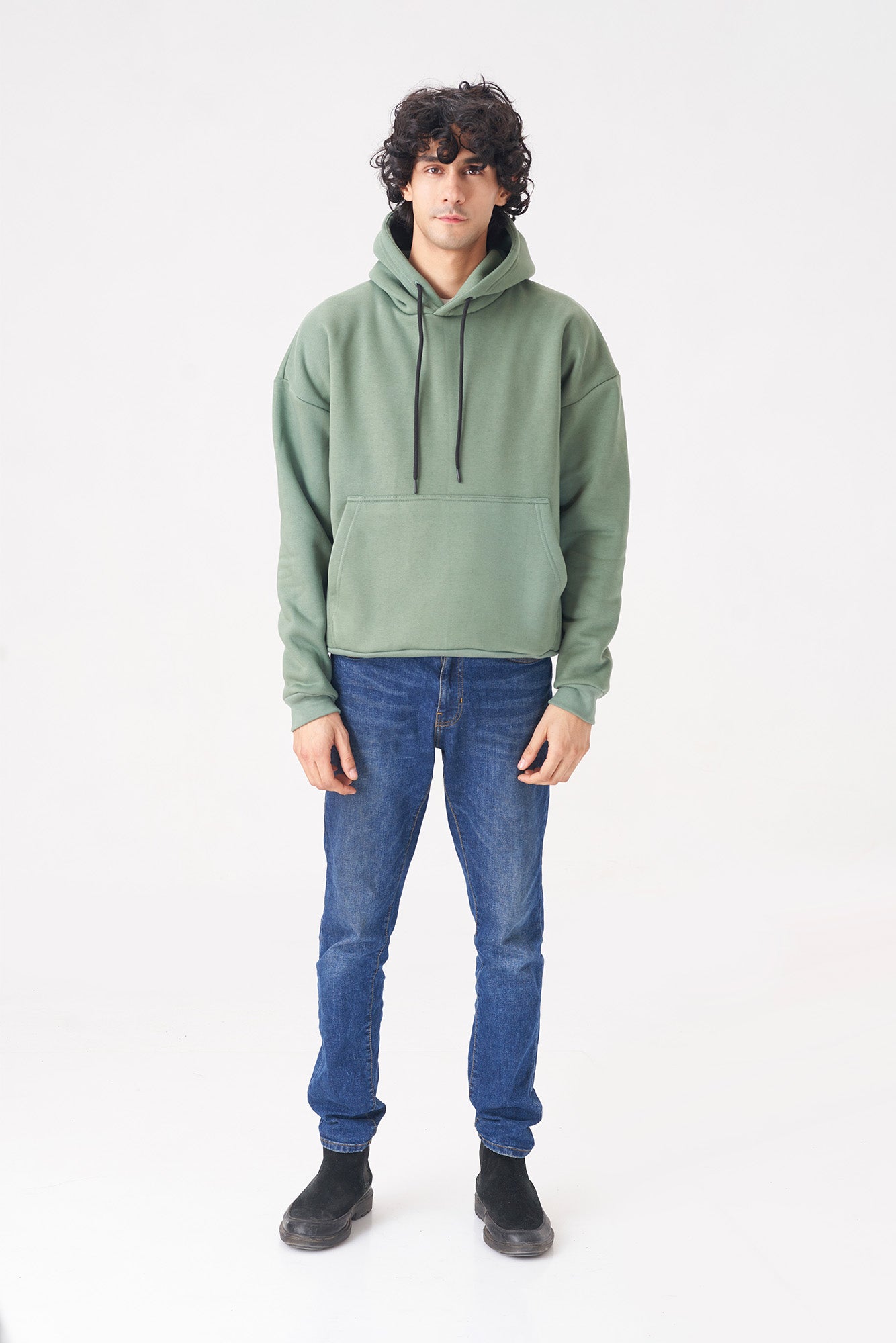 Versatile Green Hoodie for Everyday Wear