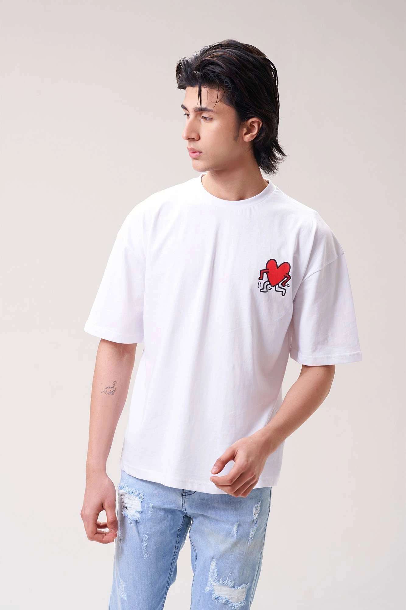 Keith Haring Heart T-Shirt – Classic and Artistic