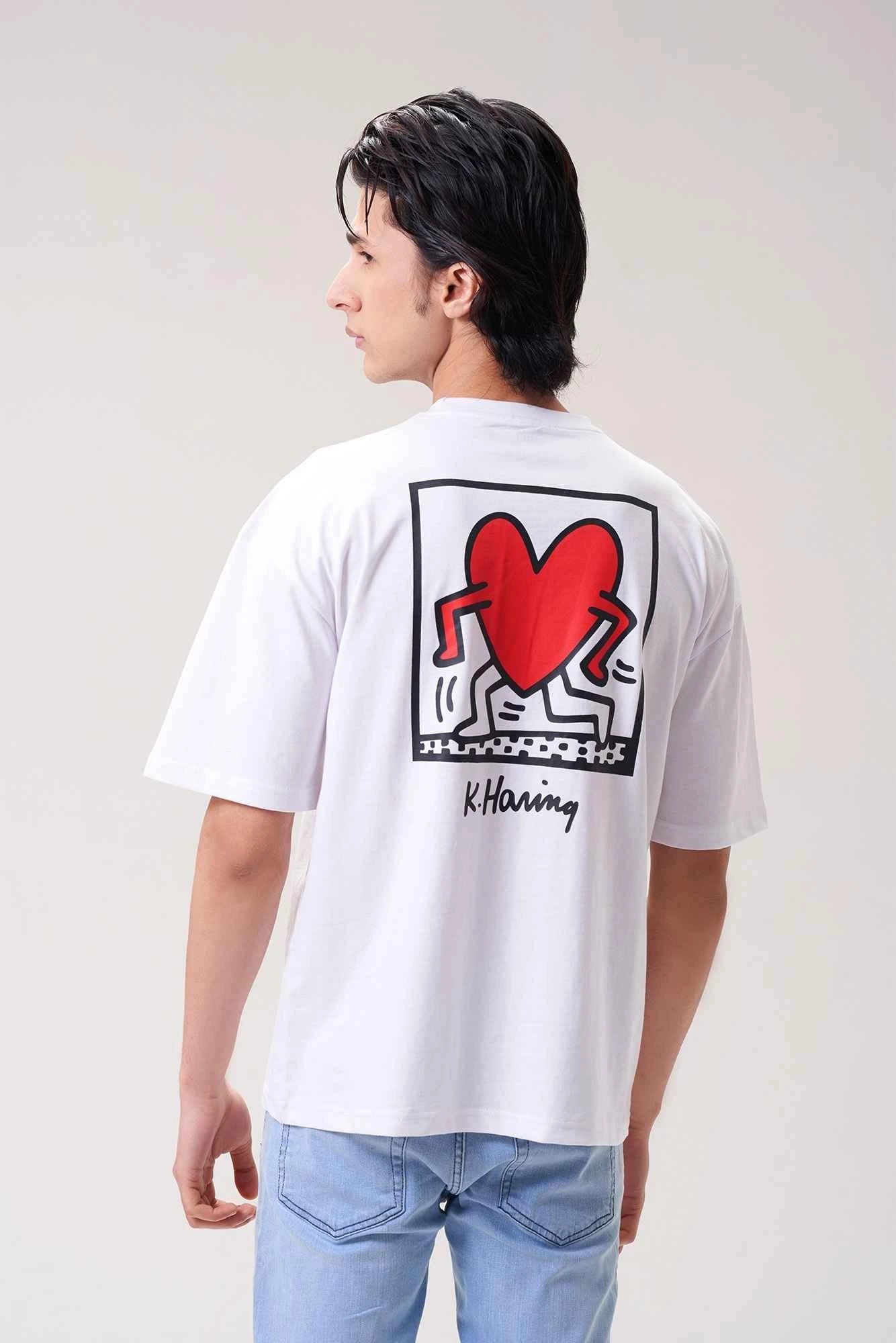 Keith Haring Heart T-Shirt – Classic and Artistic