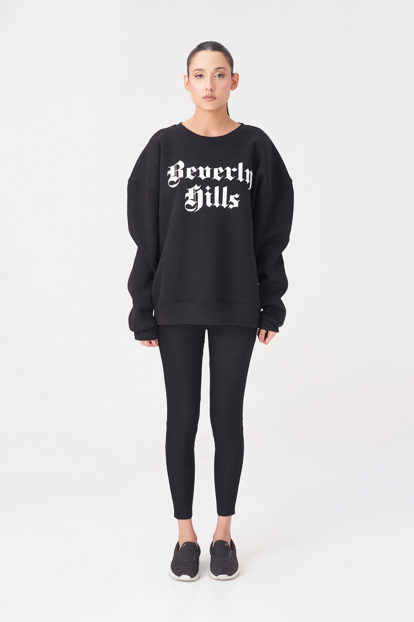 Relaxed Fit Beverly Hills Sweatshirt for Women