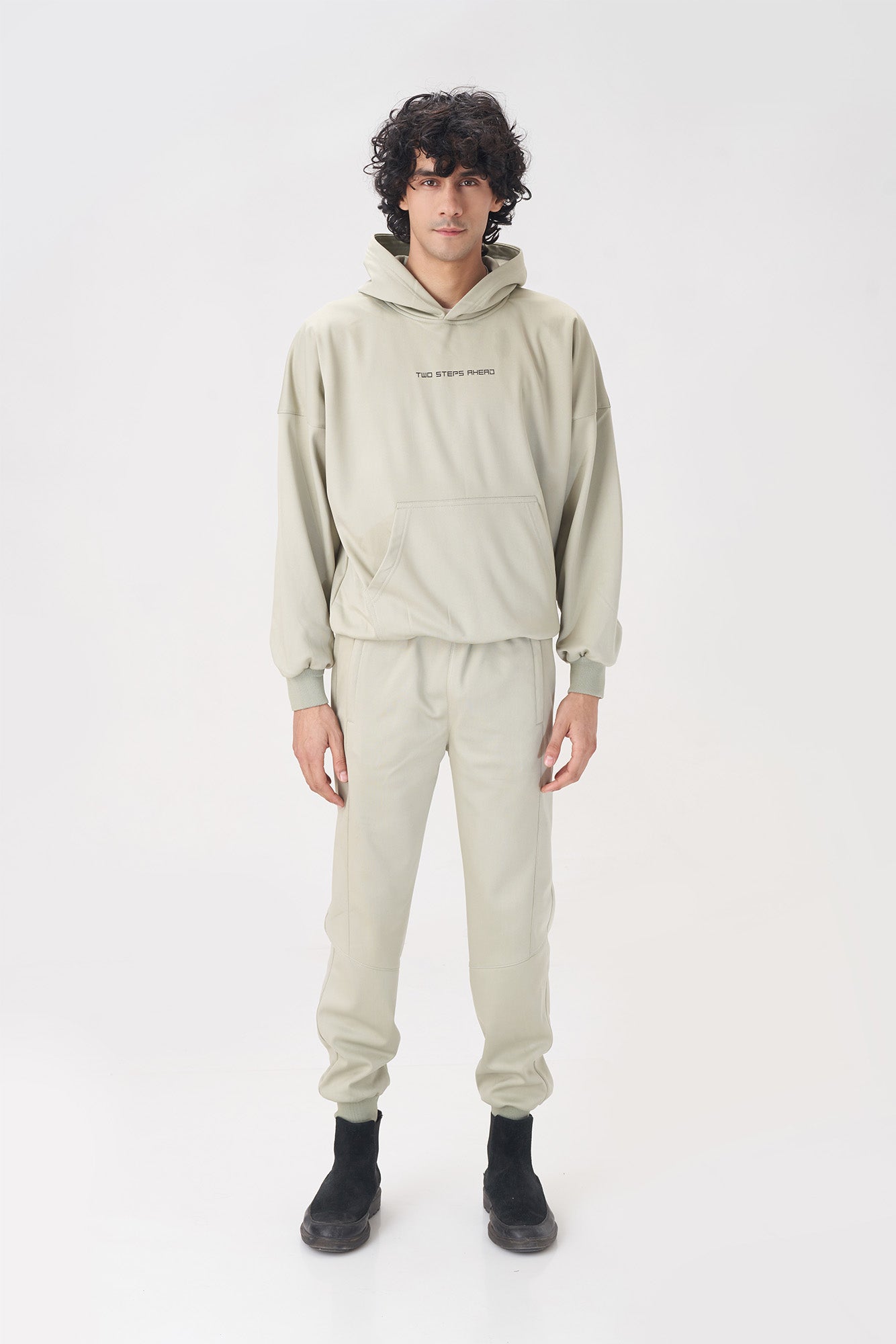 Unisex Sage Green Hoodie Tracksuit