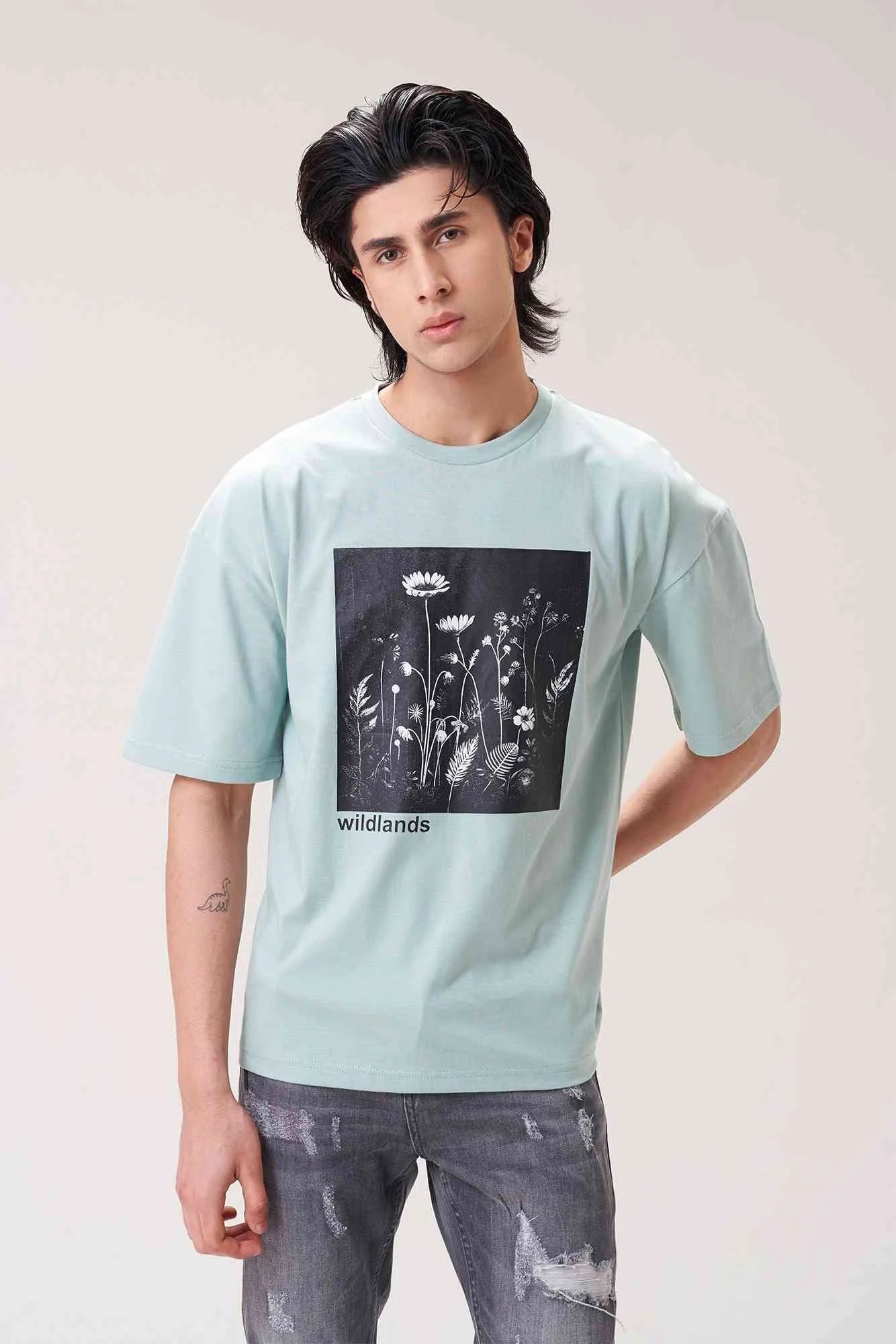 Wildlands Oversized T-Shirt for Men