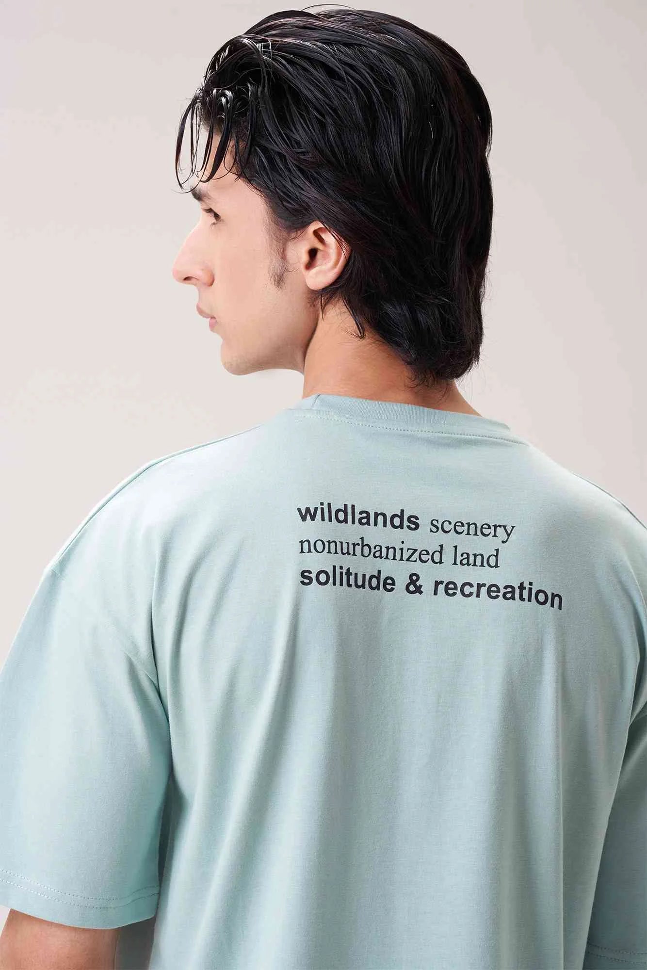 Wildlands Oversized T-Shirt for Men