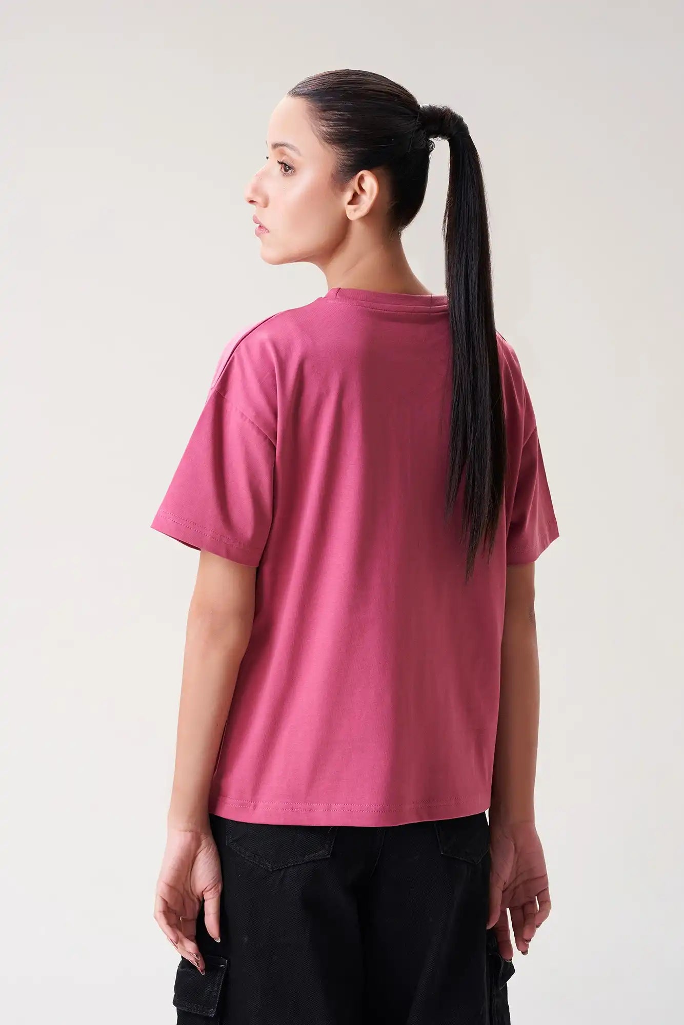 Bold and Trendy Oversized Tee with "WICKED" Print