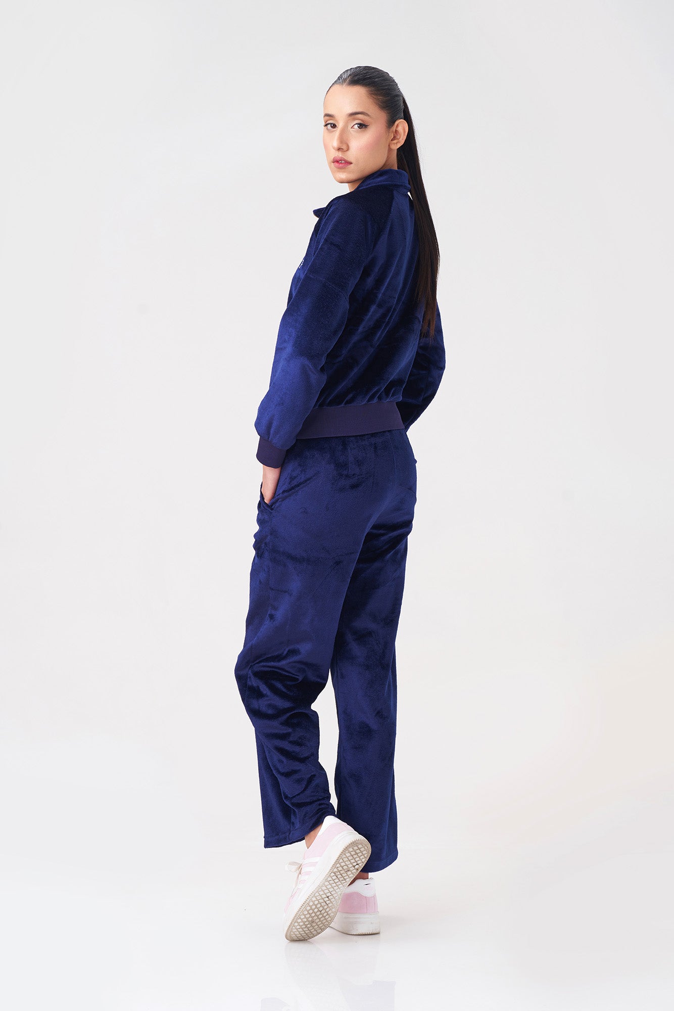 The Chief Velvet Hoody Tracksuit for Women