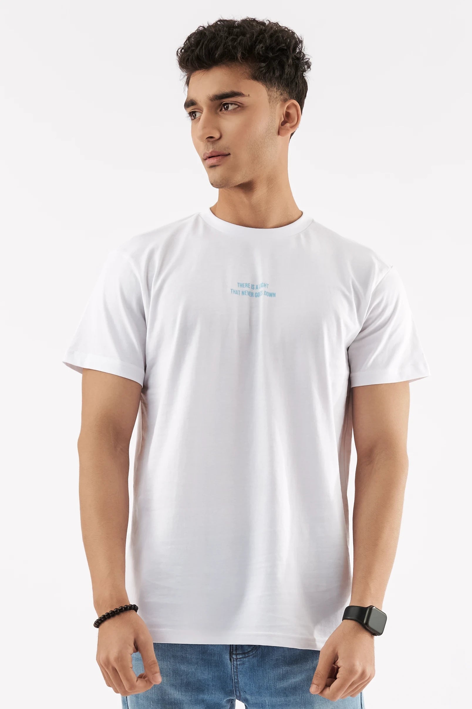 Men's Graphic Art T-Shirt White