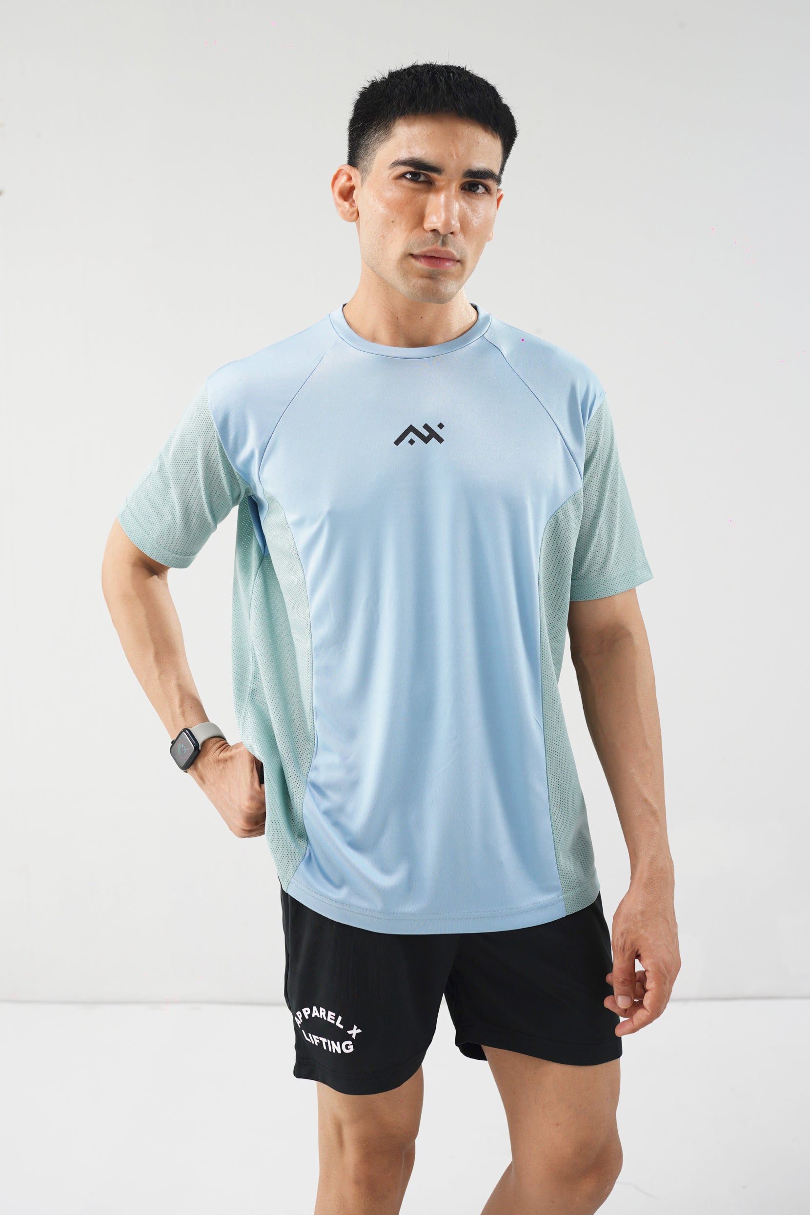 Men's Active Motion Tee – Light Blue