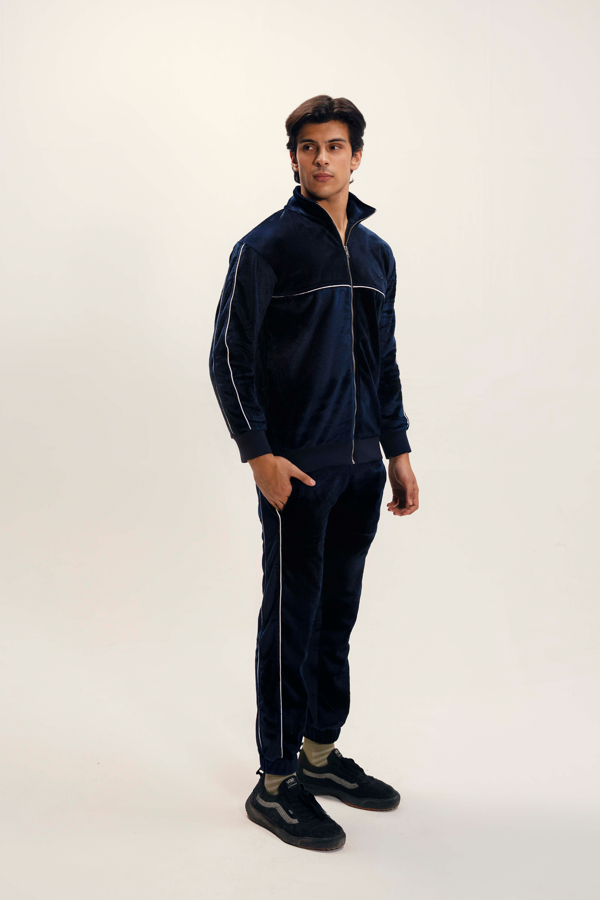 Men's Velvet Track Suit