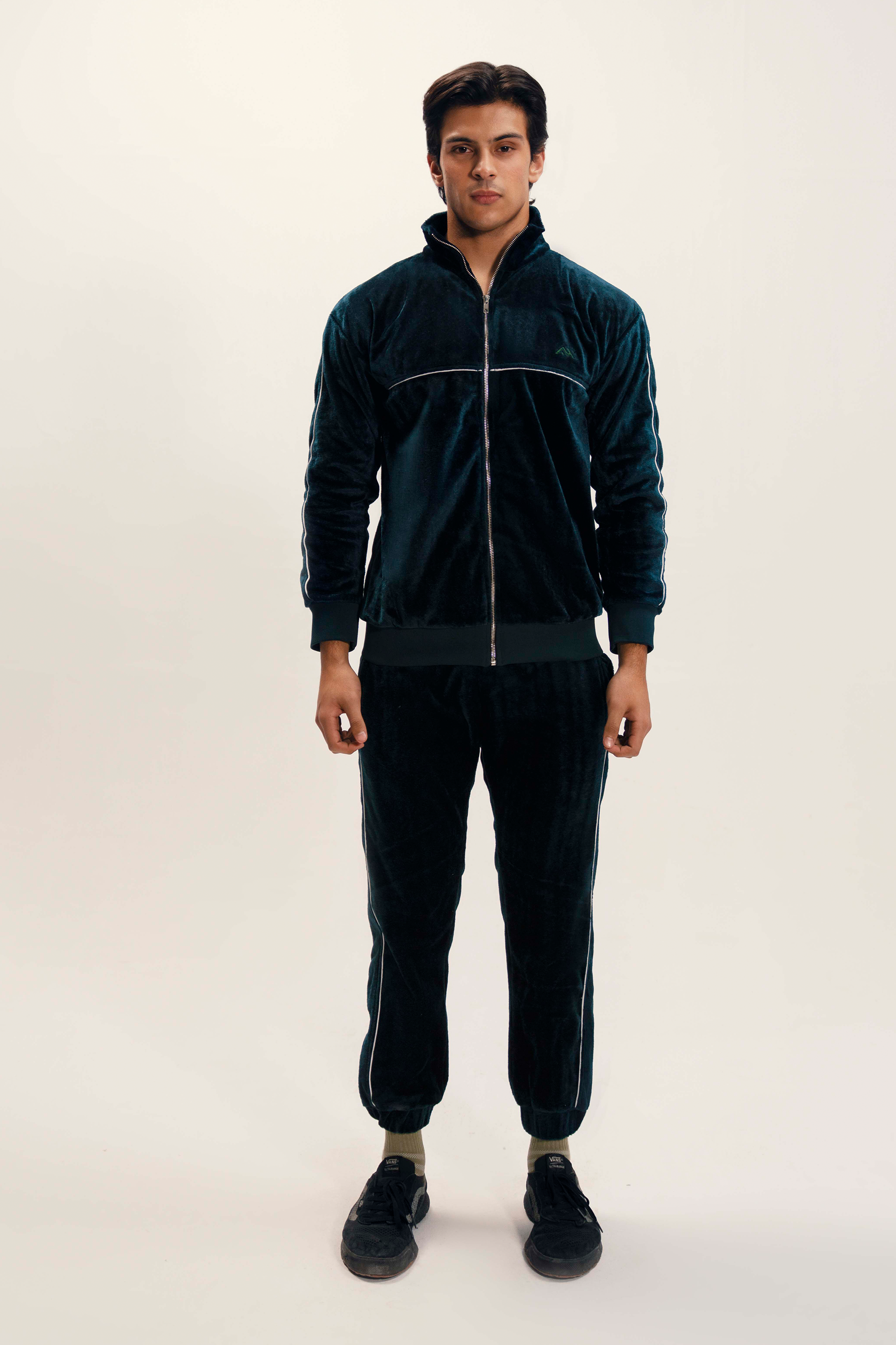 Men's Velvet Track Suit
