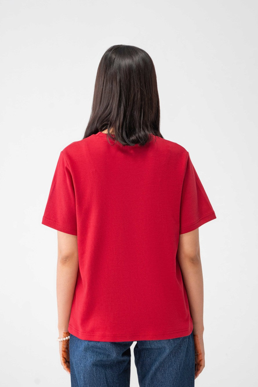 Rio Red Soft Tee – Women