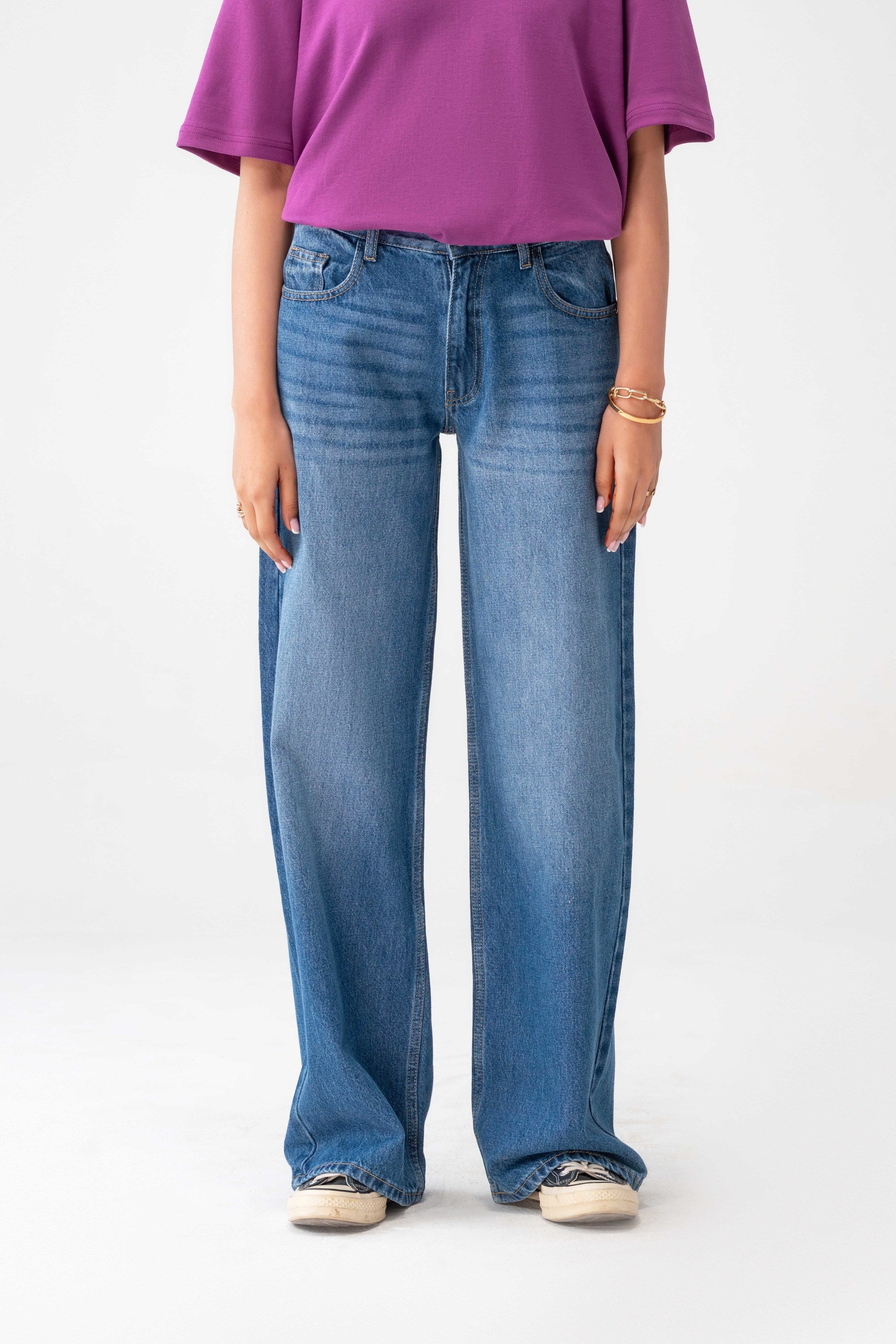 Relax Fit Denim Jeans – Women