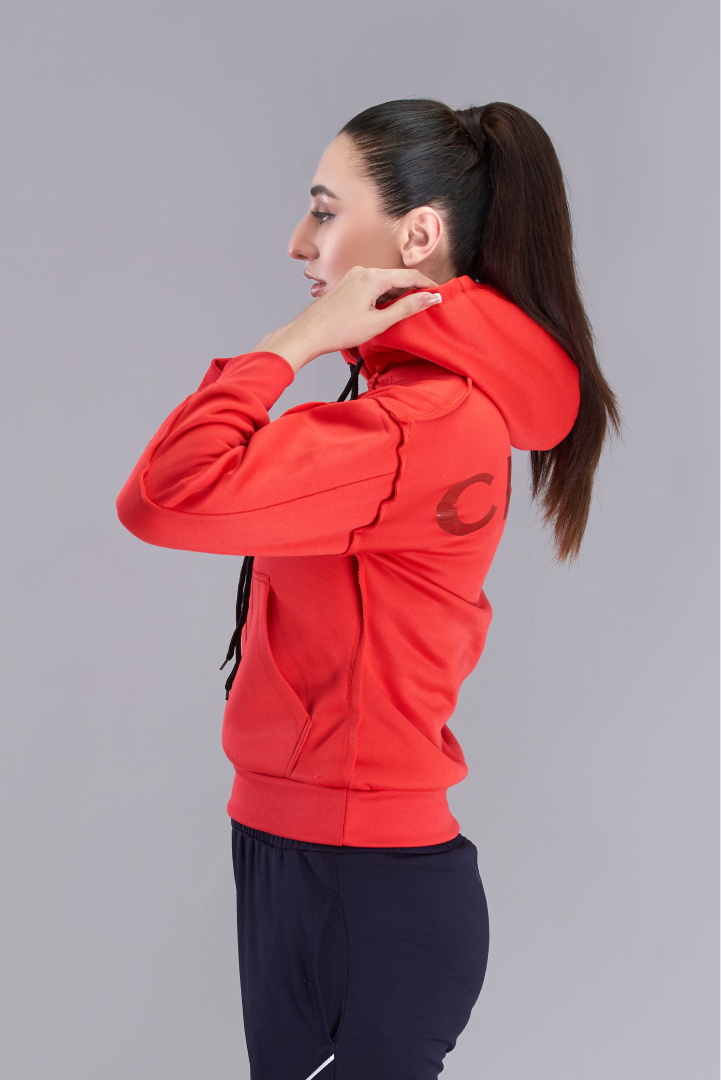 Red Force PulOver Hoodies - Women