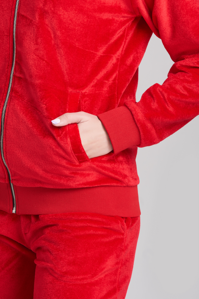 Velour Velvet Tracksuit - Women