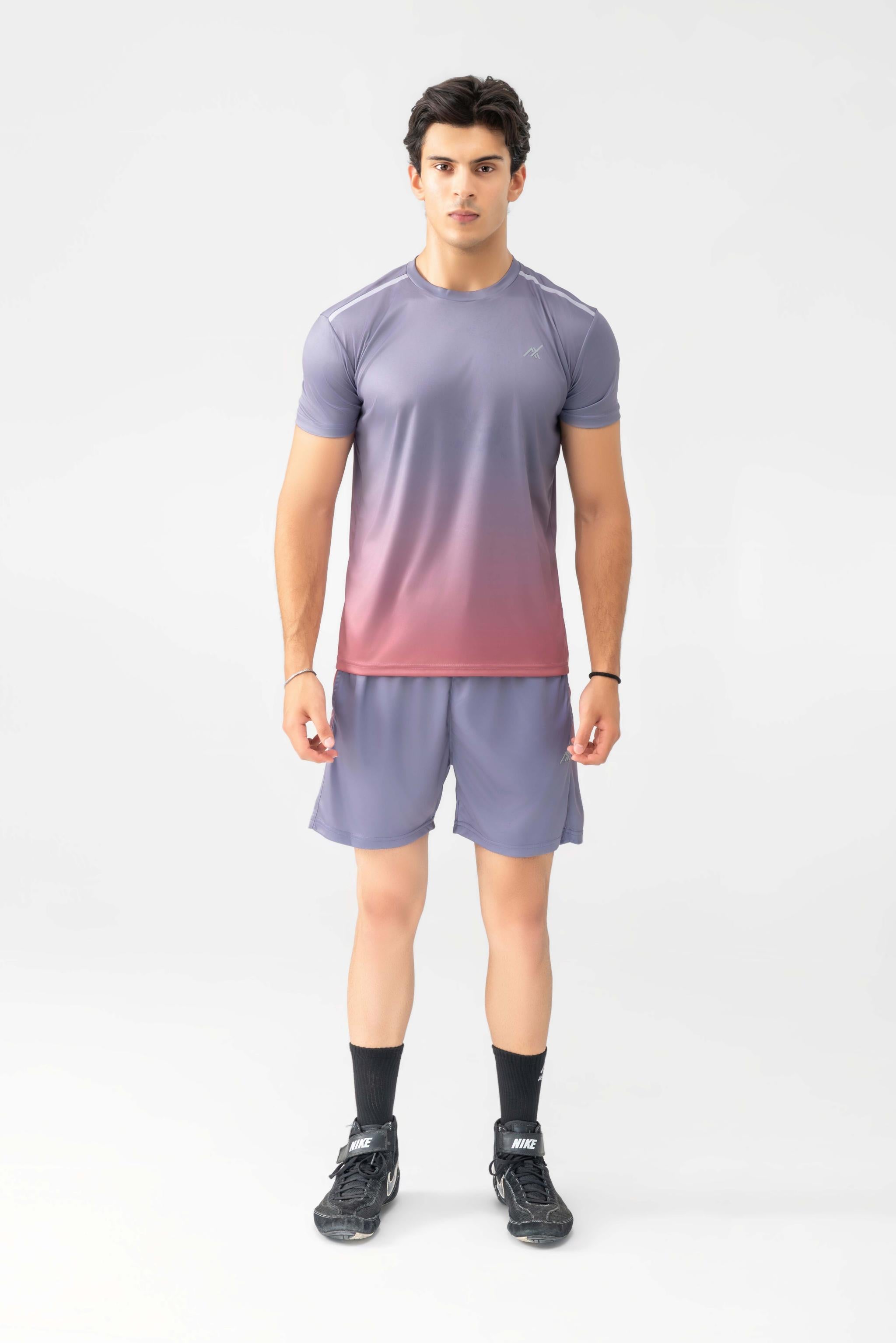 Men's Regular Fit Tee Shirt & Short