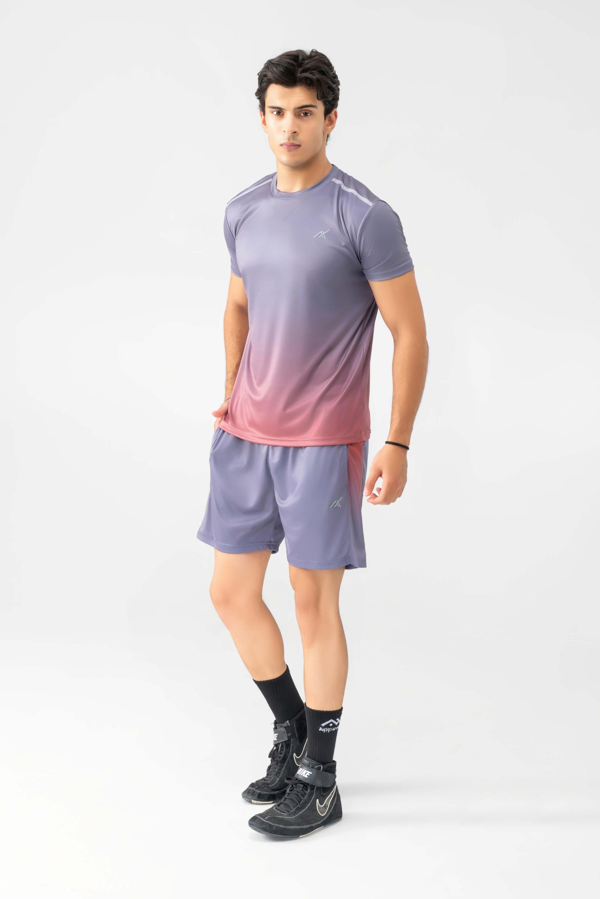 Men's Regular Fit Tee Shirt & Short