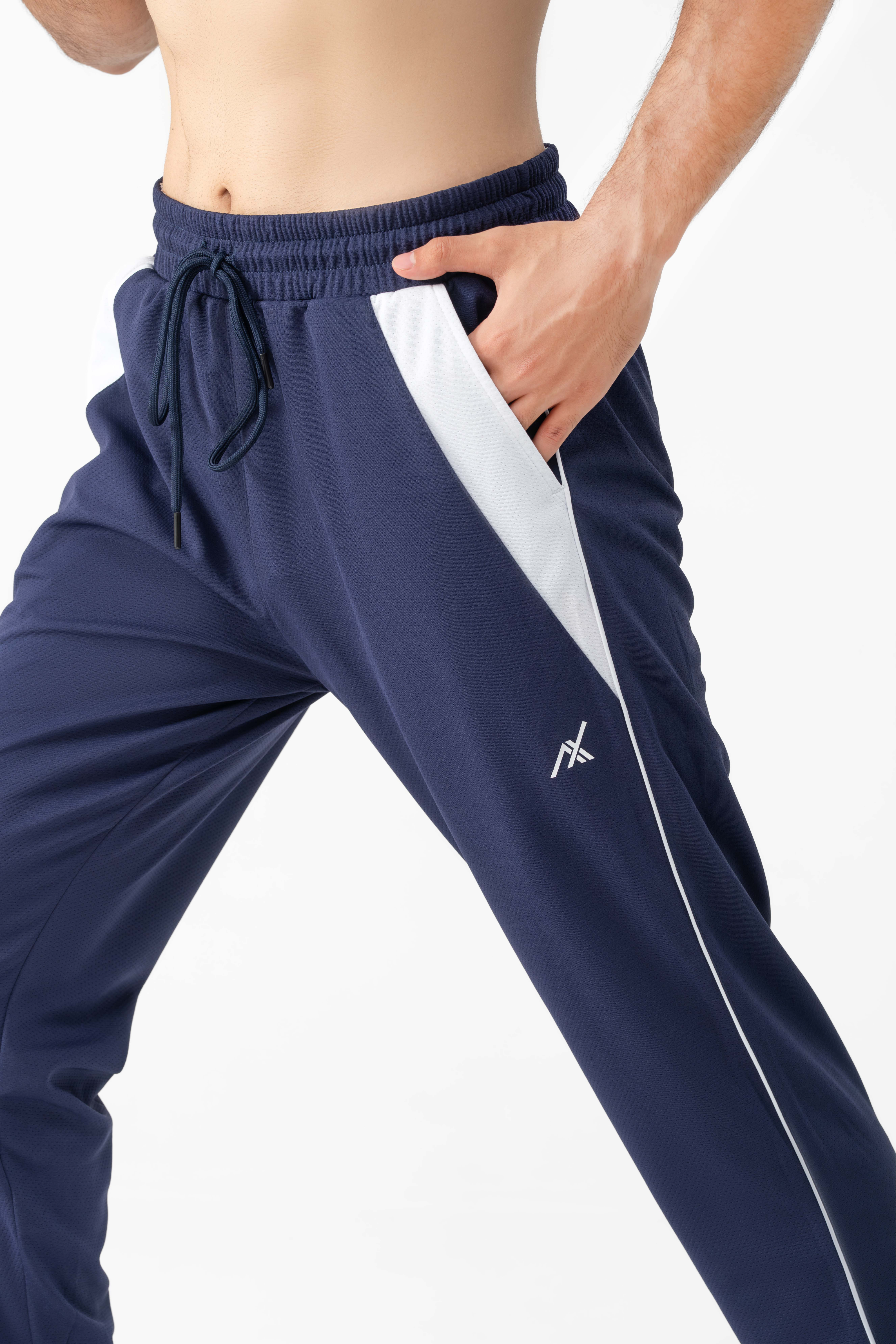 Men's Colour Block Panel Track Trouser