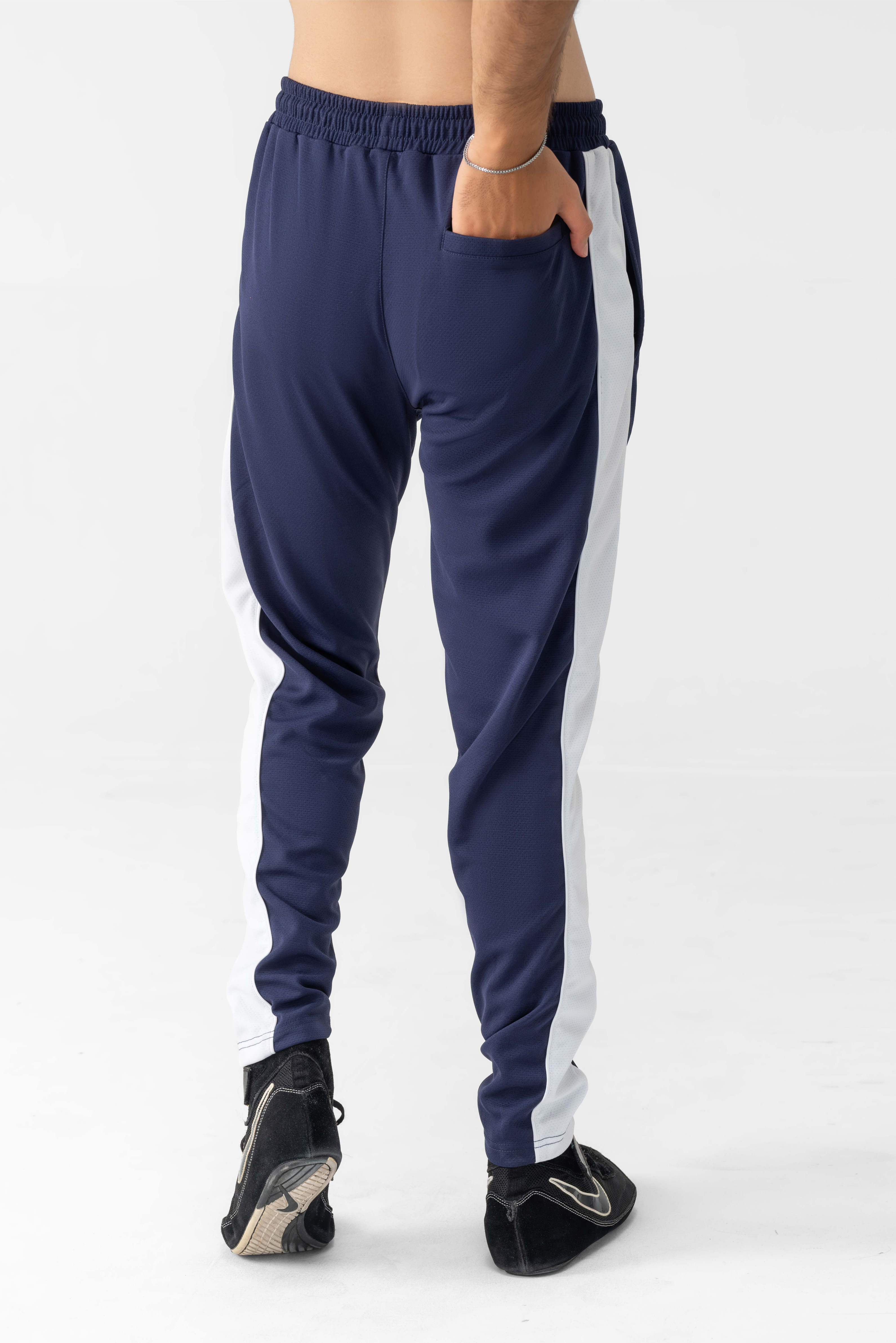 Men's Colour Block Panel Track Trouser
