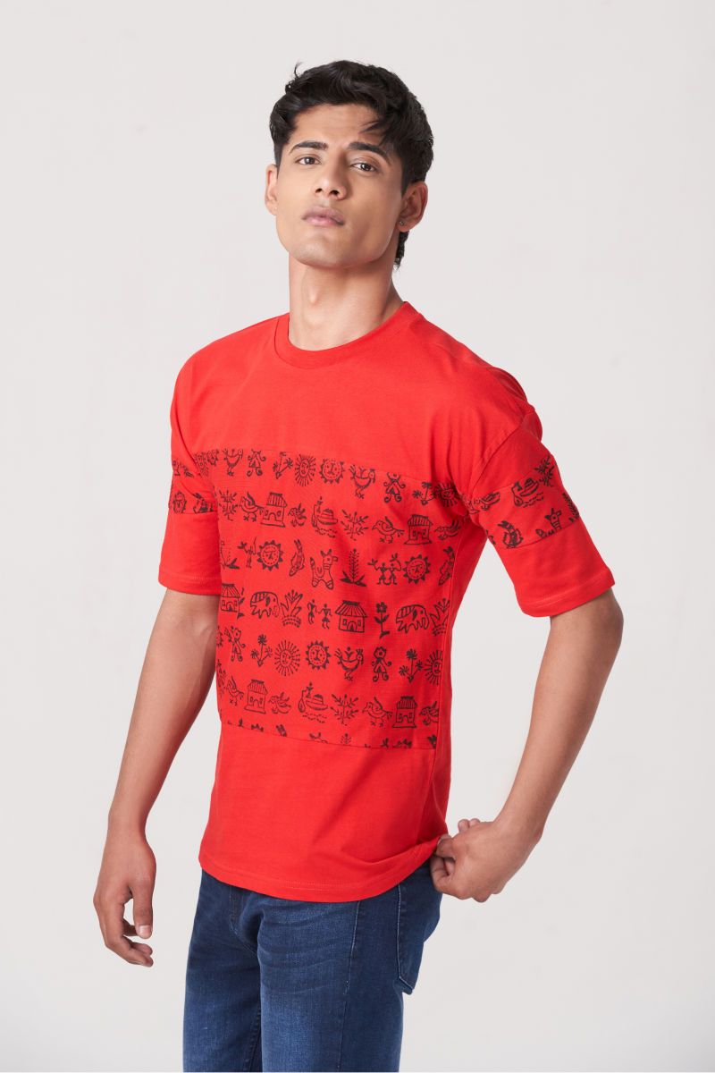 Red Iconic Style T-Shirt