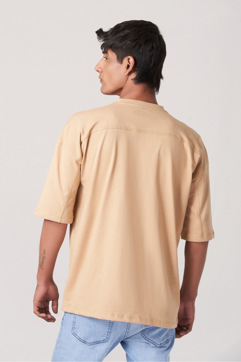 Clay Pocket Style Oversized T-Shirt
