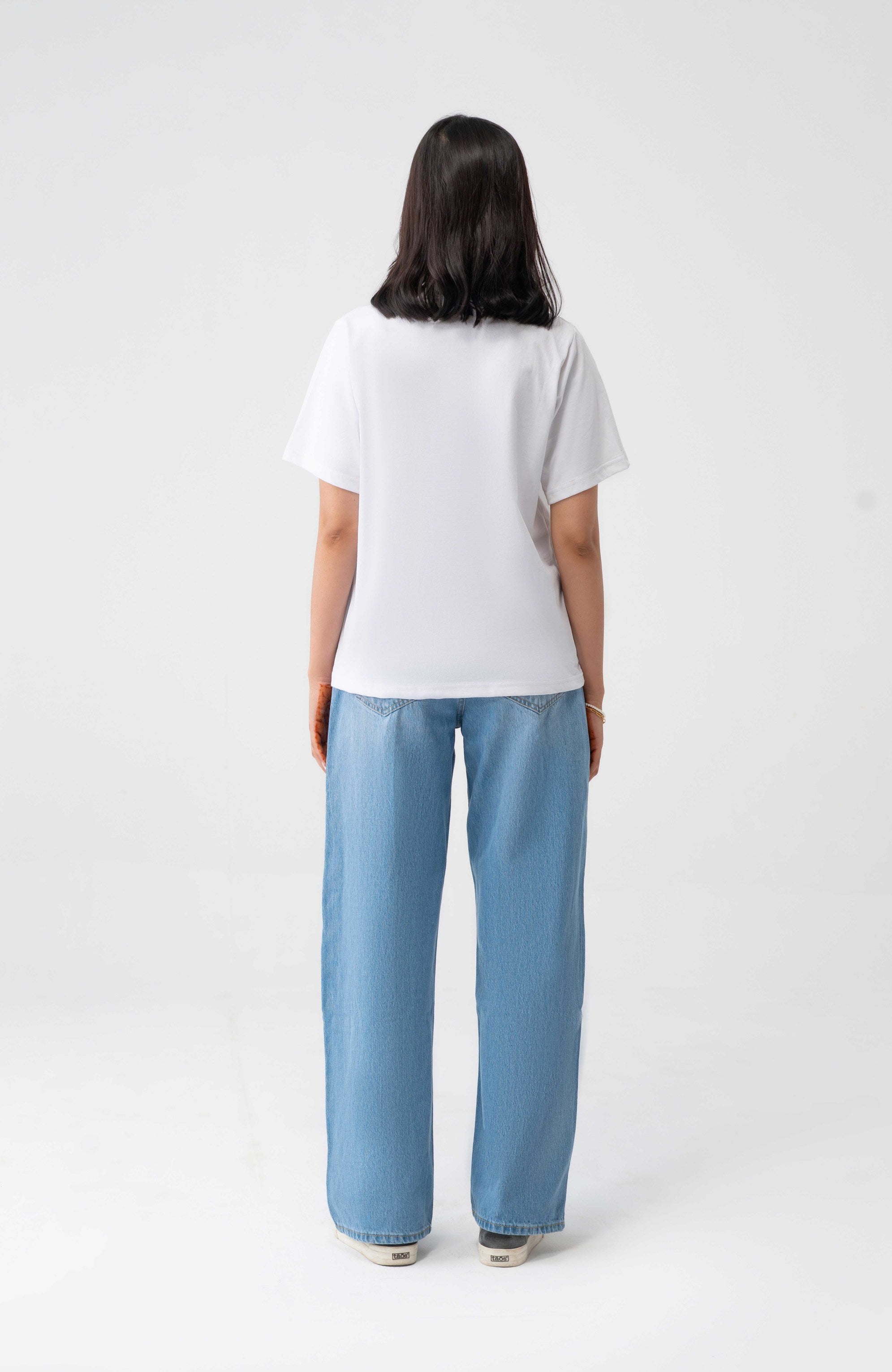 Loose Fit Denim Jeans – Women