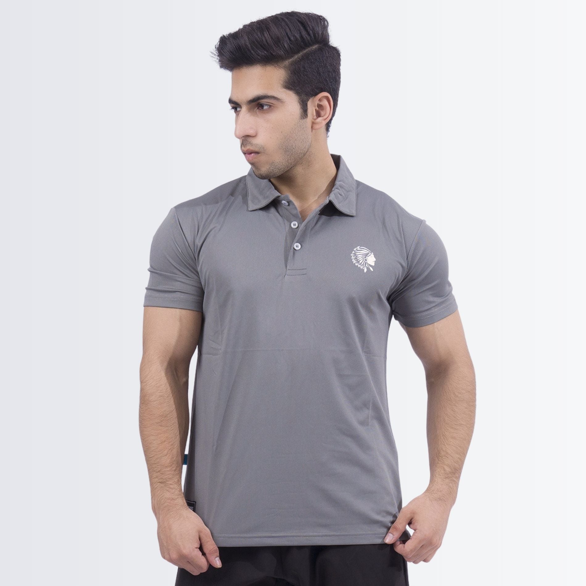 Grey Polo Shirt