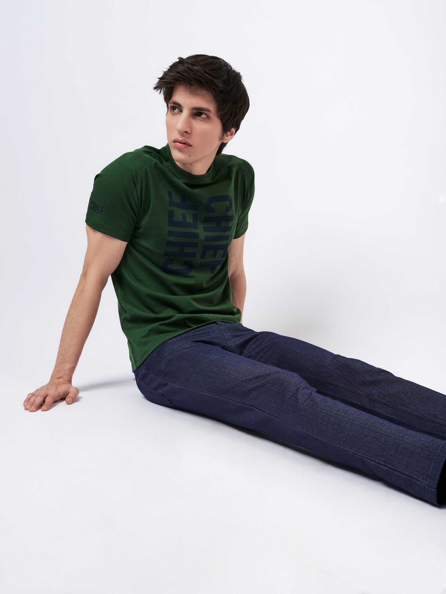 Men's Mirror Graphic T-Shirt Green