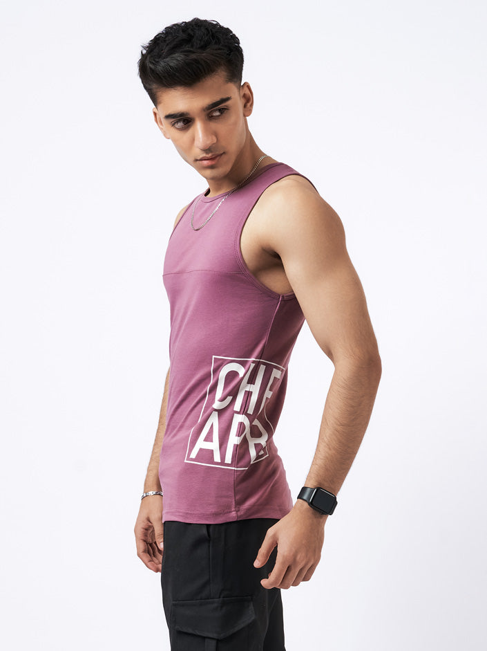 Men's Tank Top English Violet