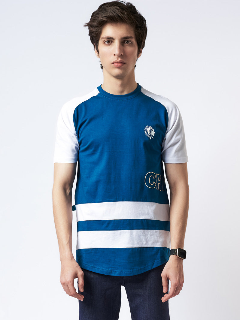 Men's Duo Stripe T-shirt Blue