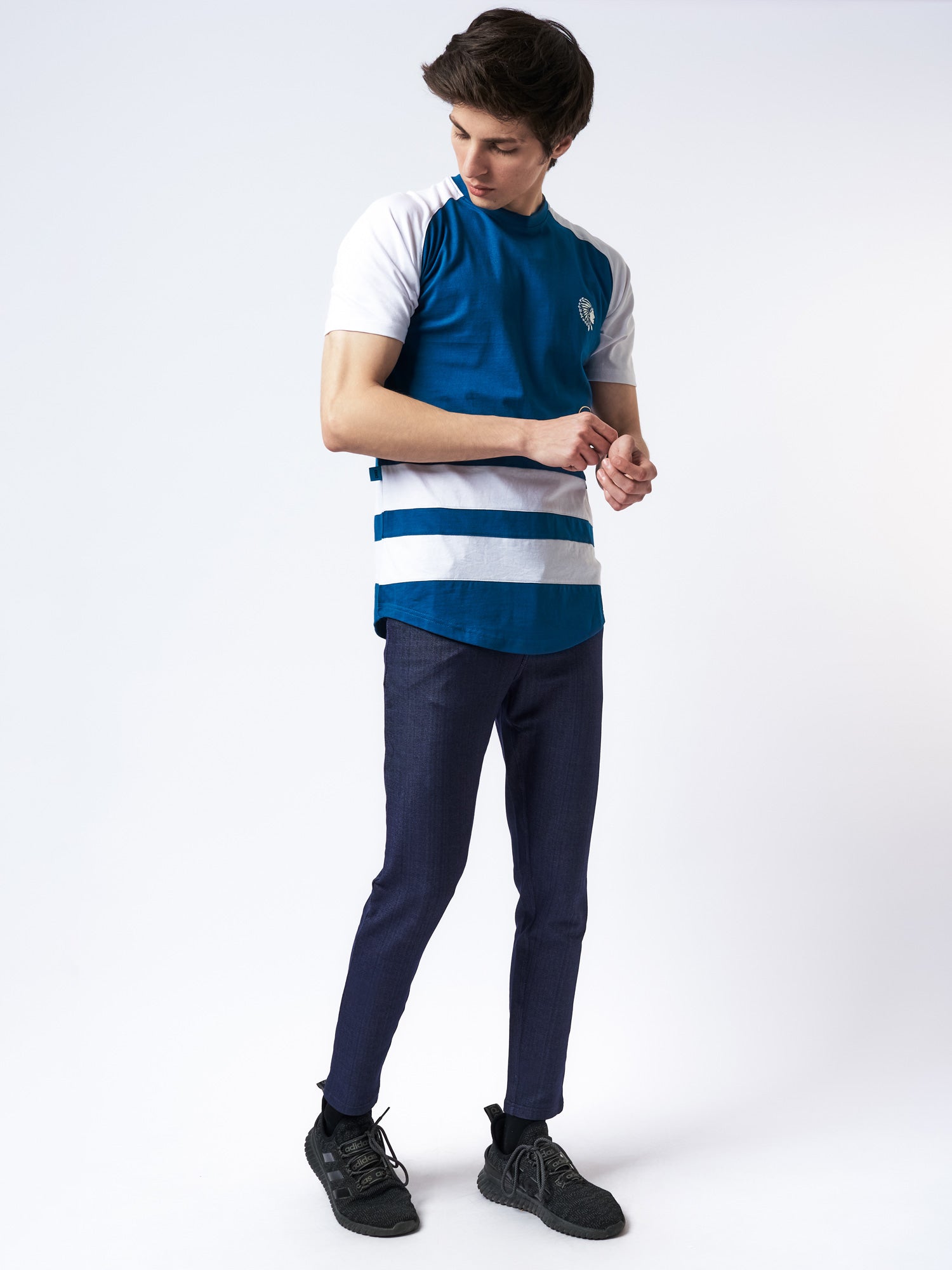 Men's Duo Stripe T-shirt Blue