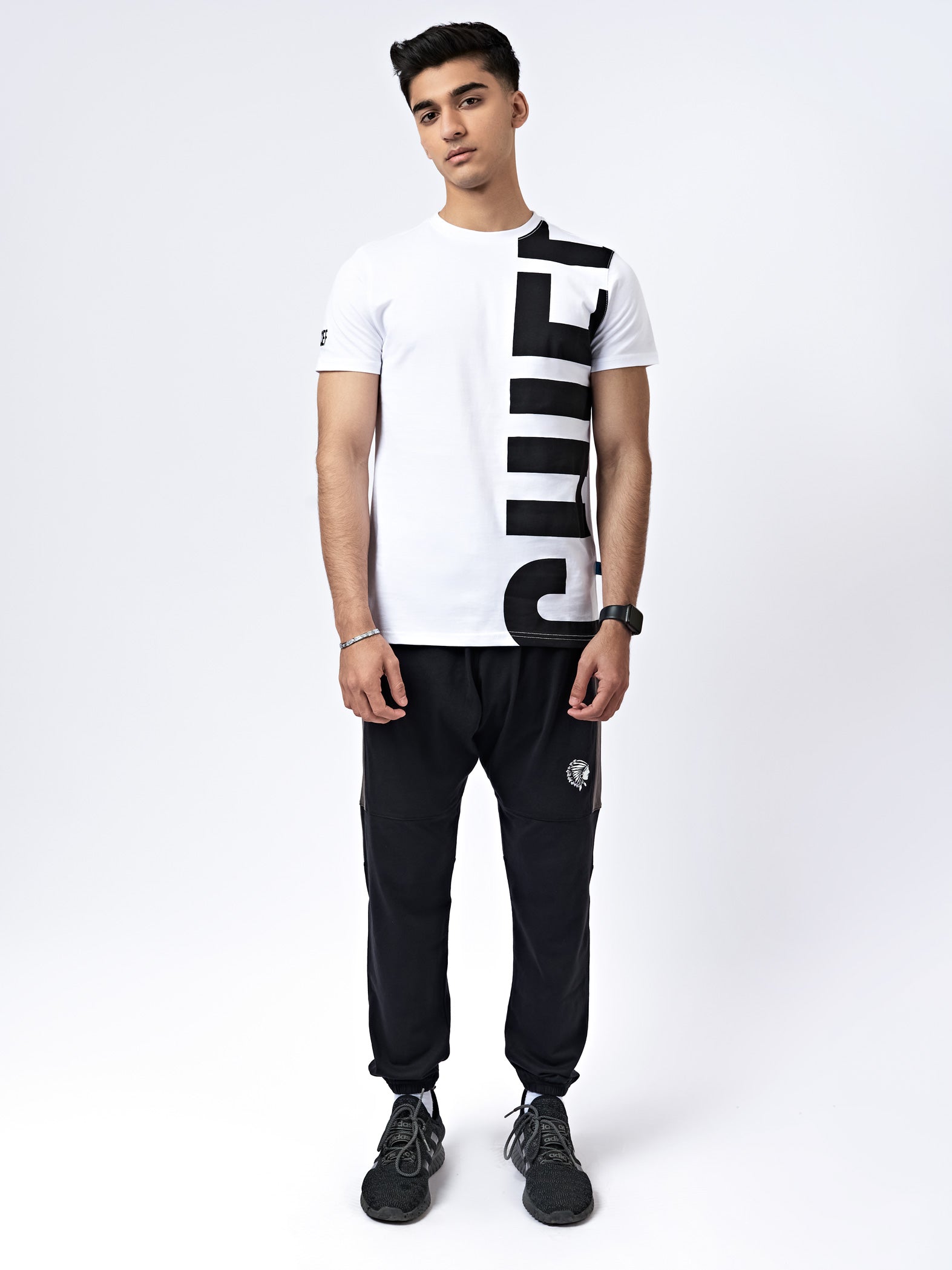 Men's Oversized Graphic T-Shirt White