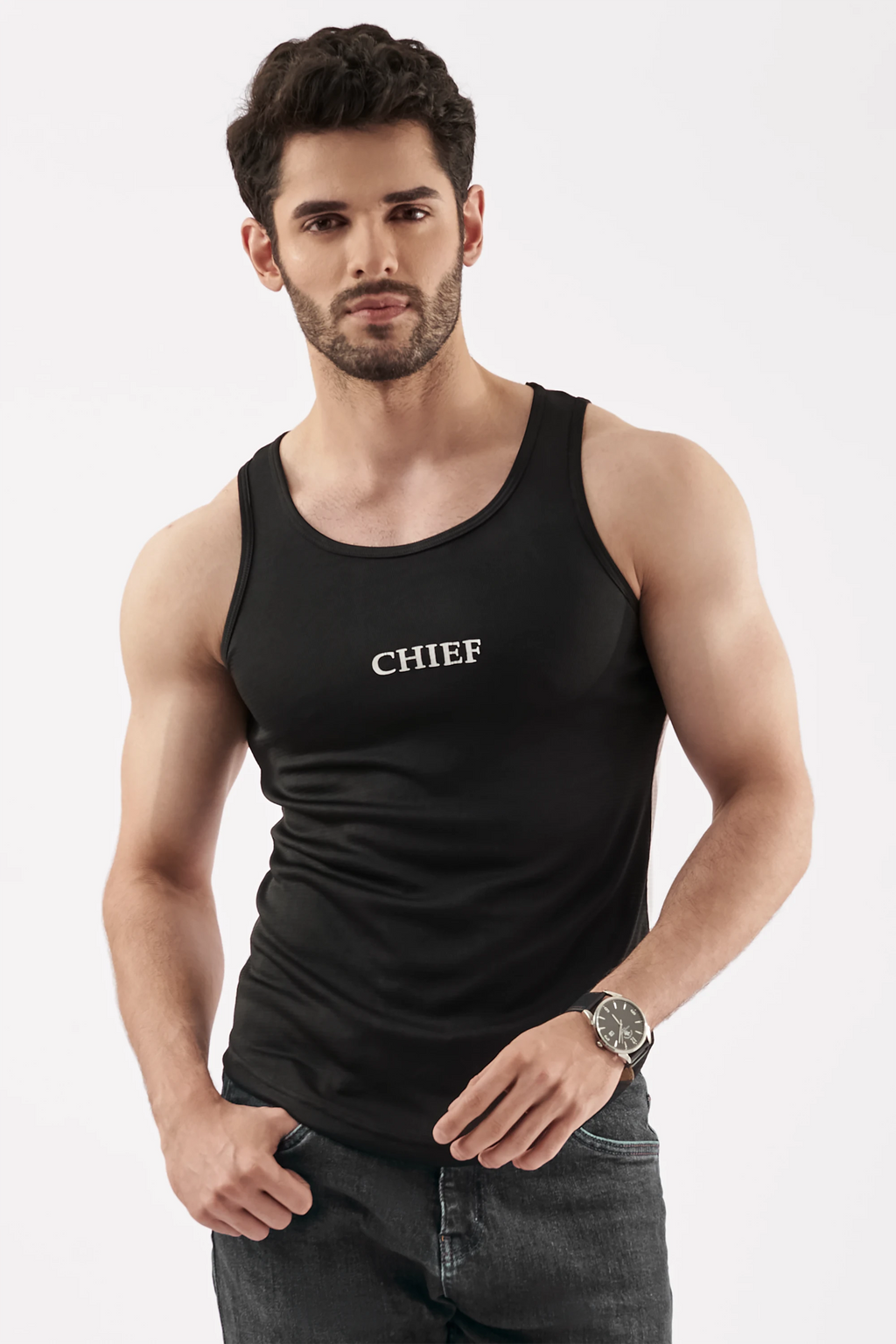 Men s Tank Top Black