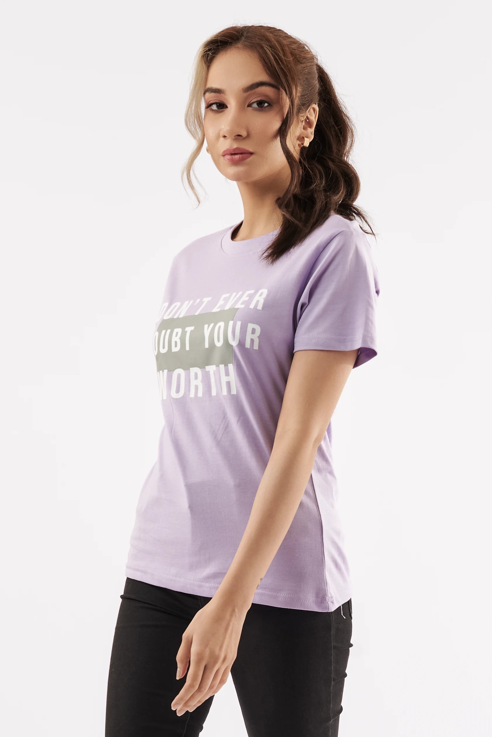 Women's Statement T-Shirt Purple