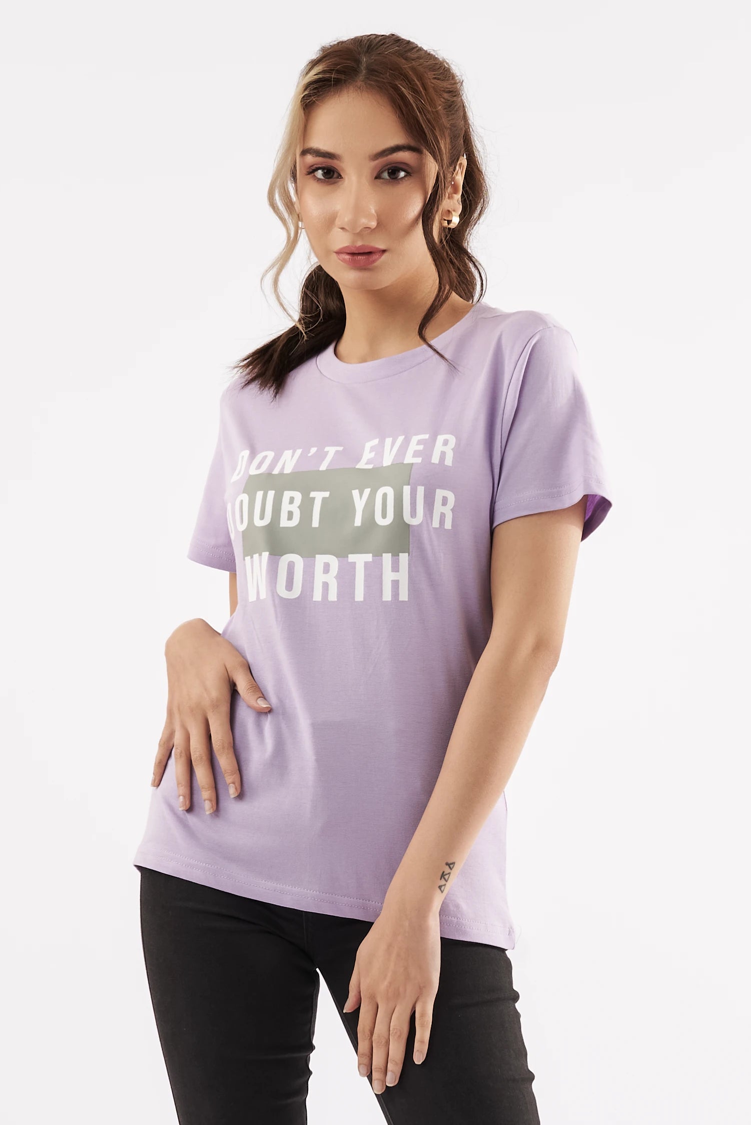 Women's Statement T-Shirt Purple