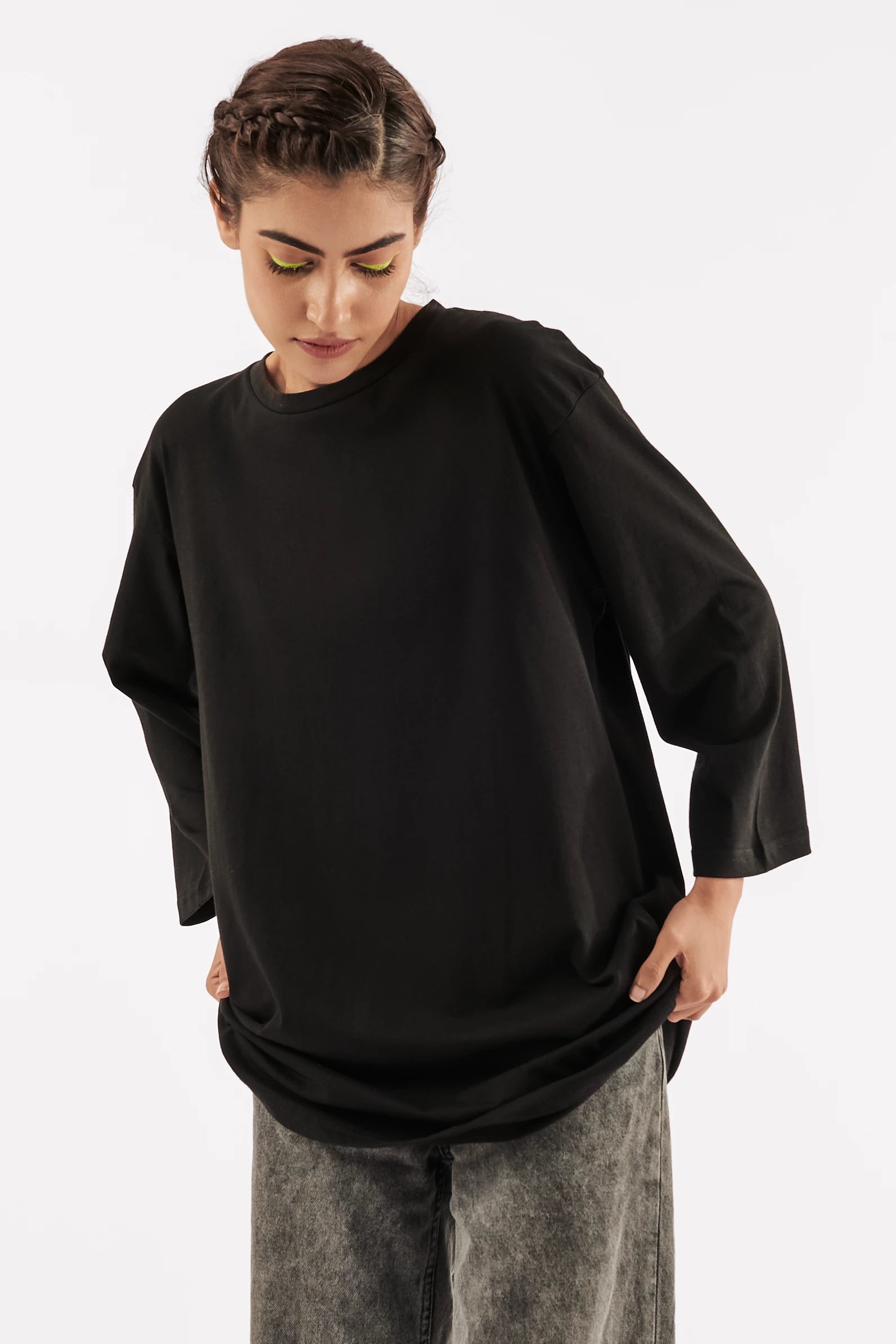 Women's Essential Oversized T-Shirt Black
