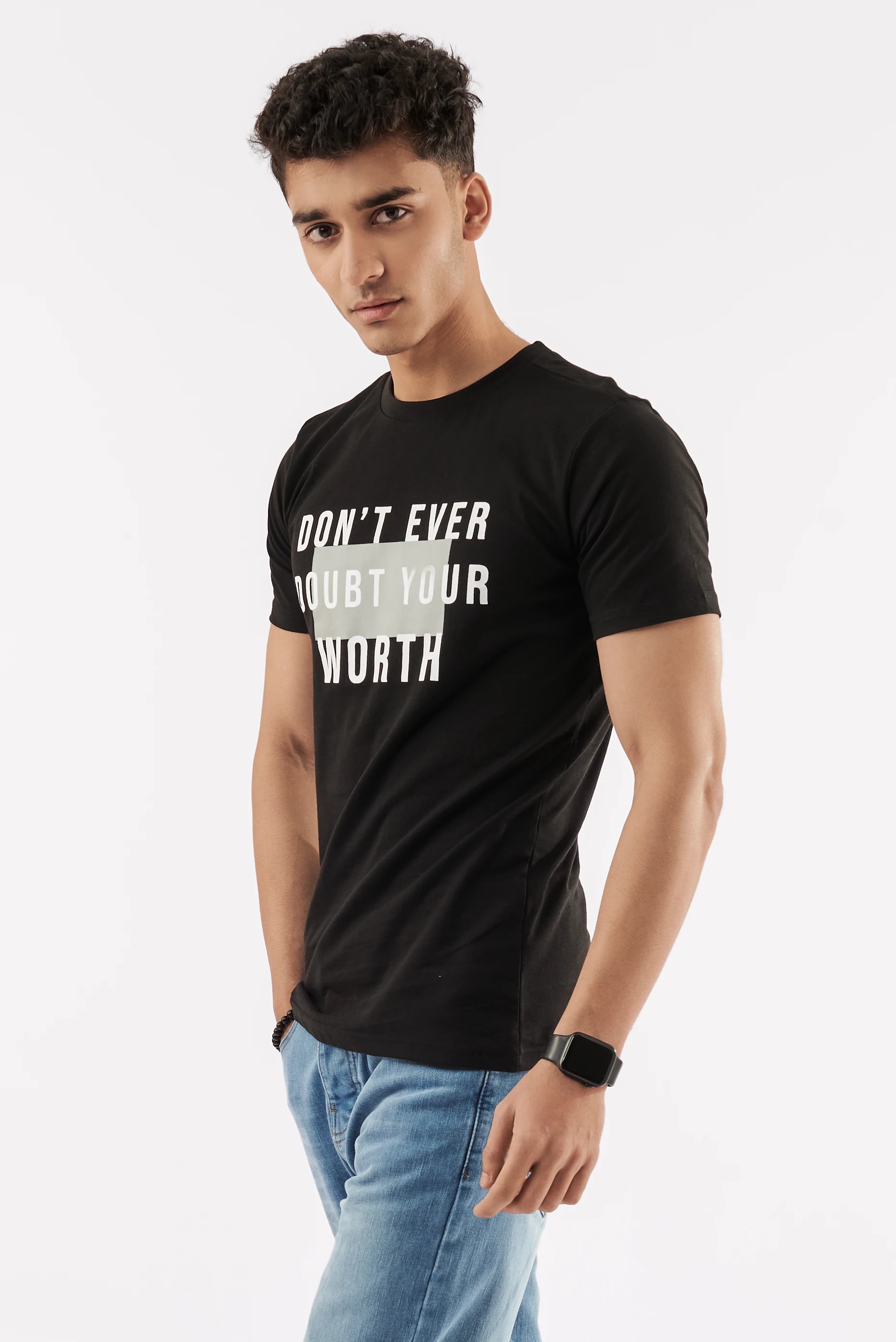 Men's Statement T-Shirt Black