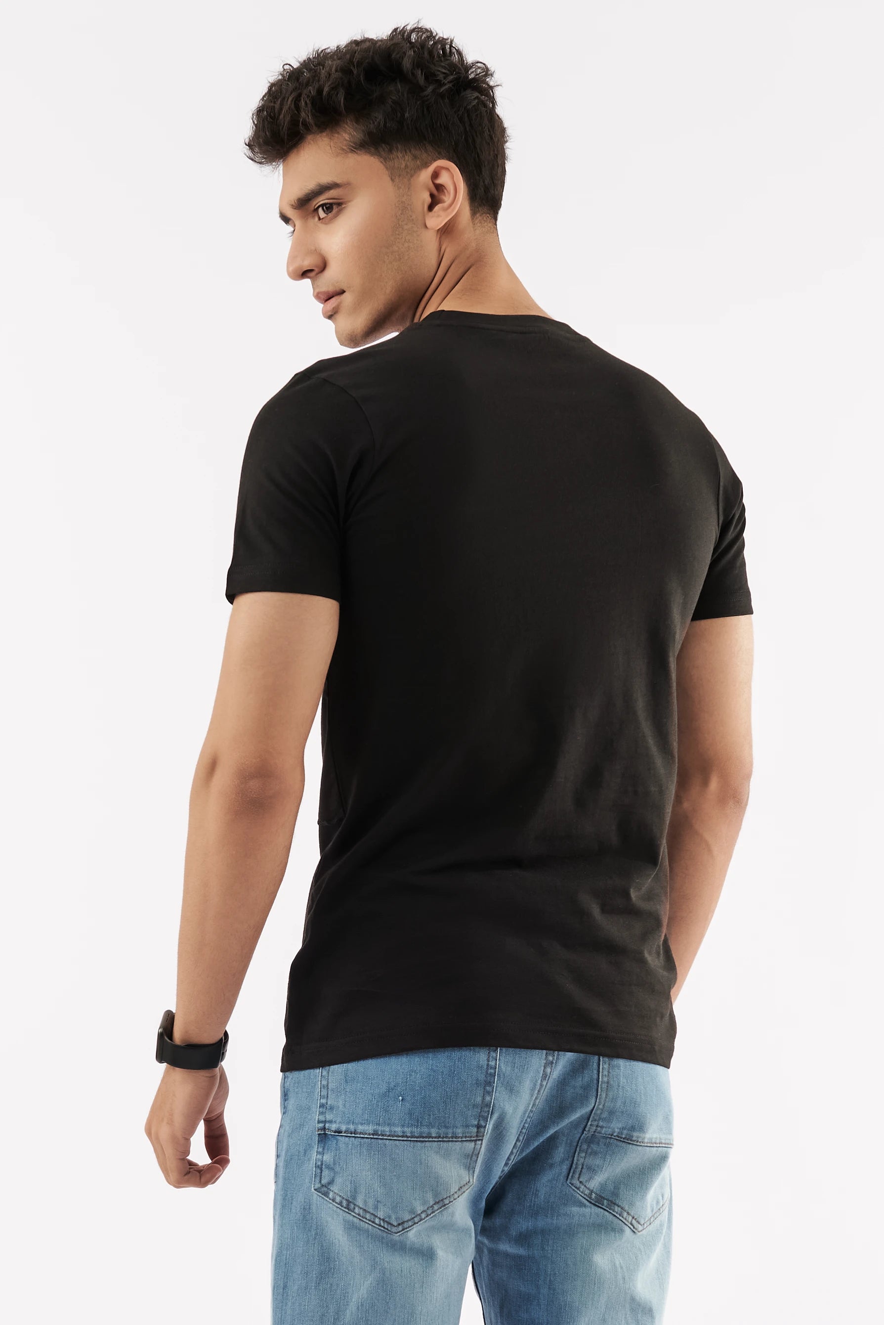 Men's Prompt Graphic T-Shirt Black