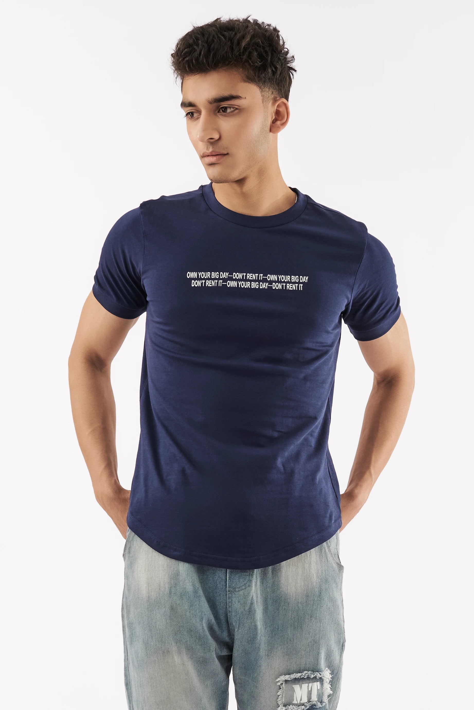 Men's Short-Sleeve T-Shirt Navy