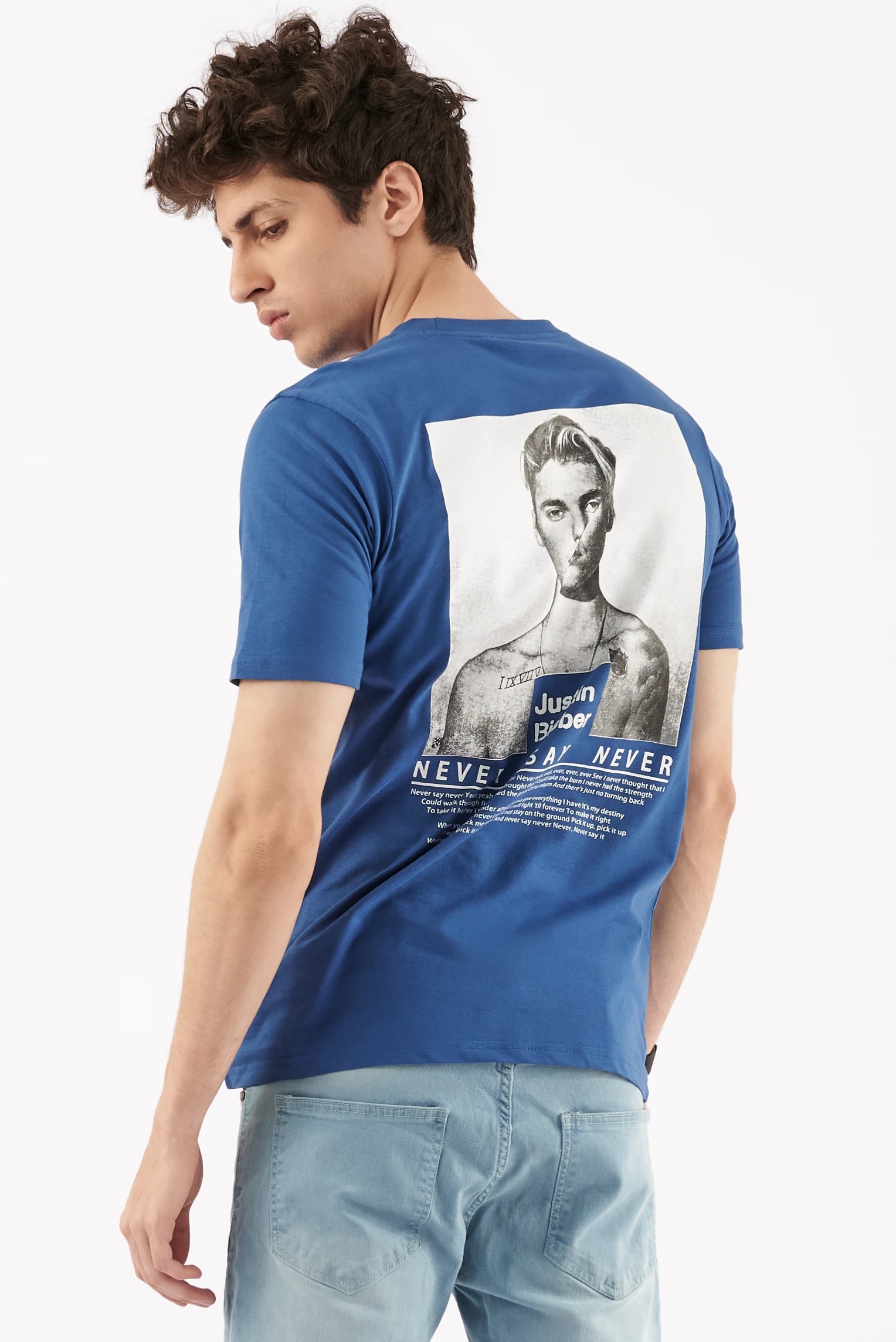 Men's JB Graphic T-Shirt Royal Blue