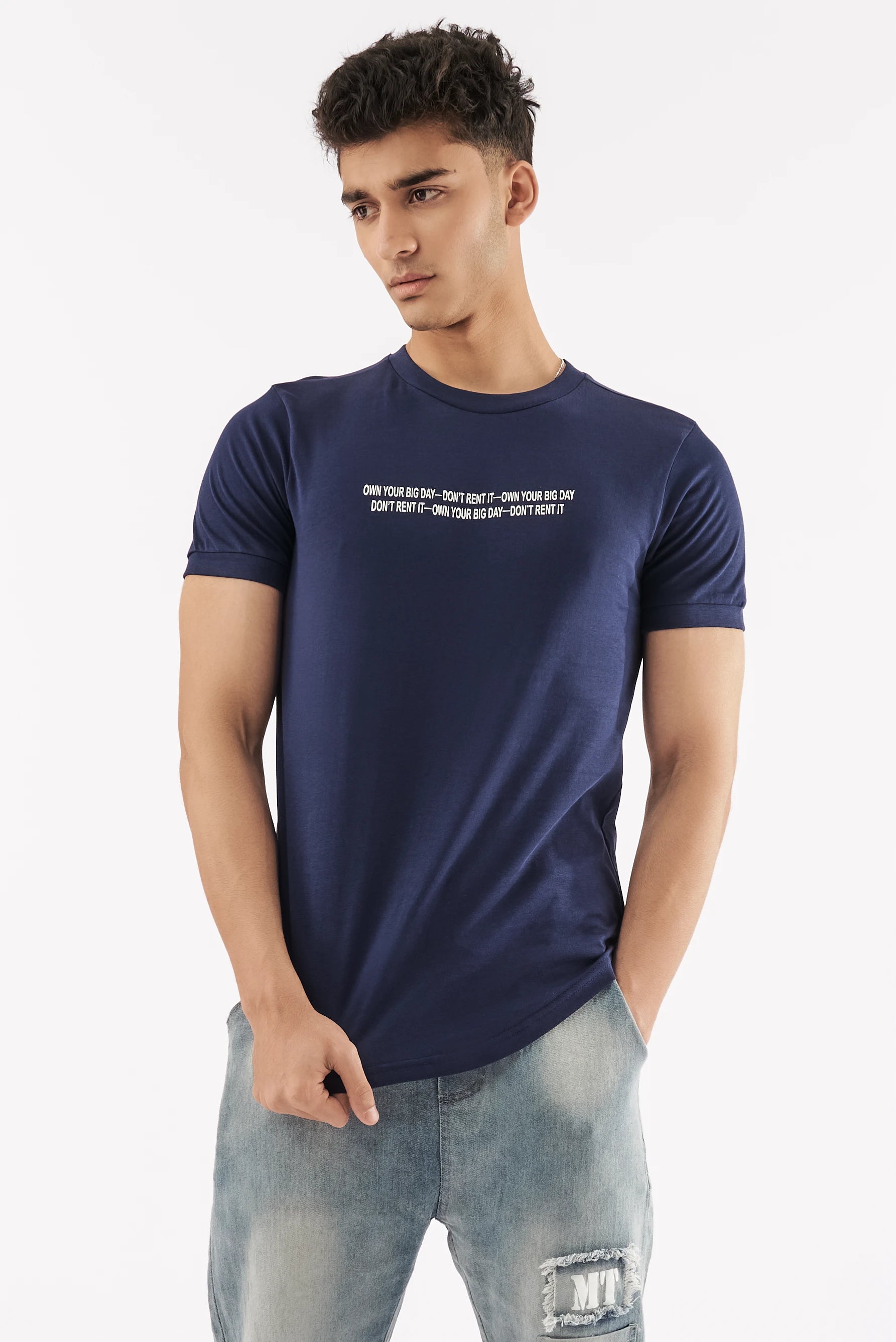 Men's Short-Sleeve T-Shirt Navy